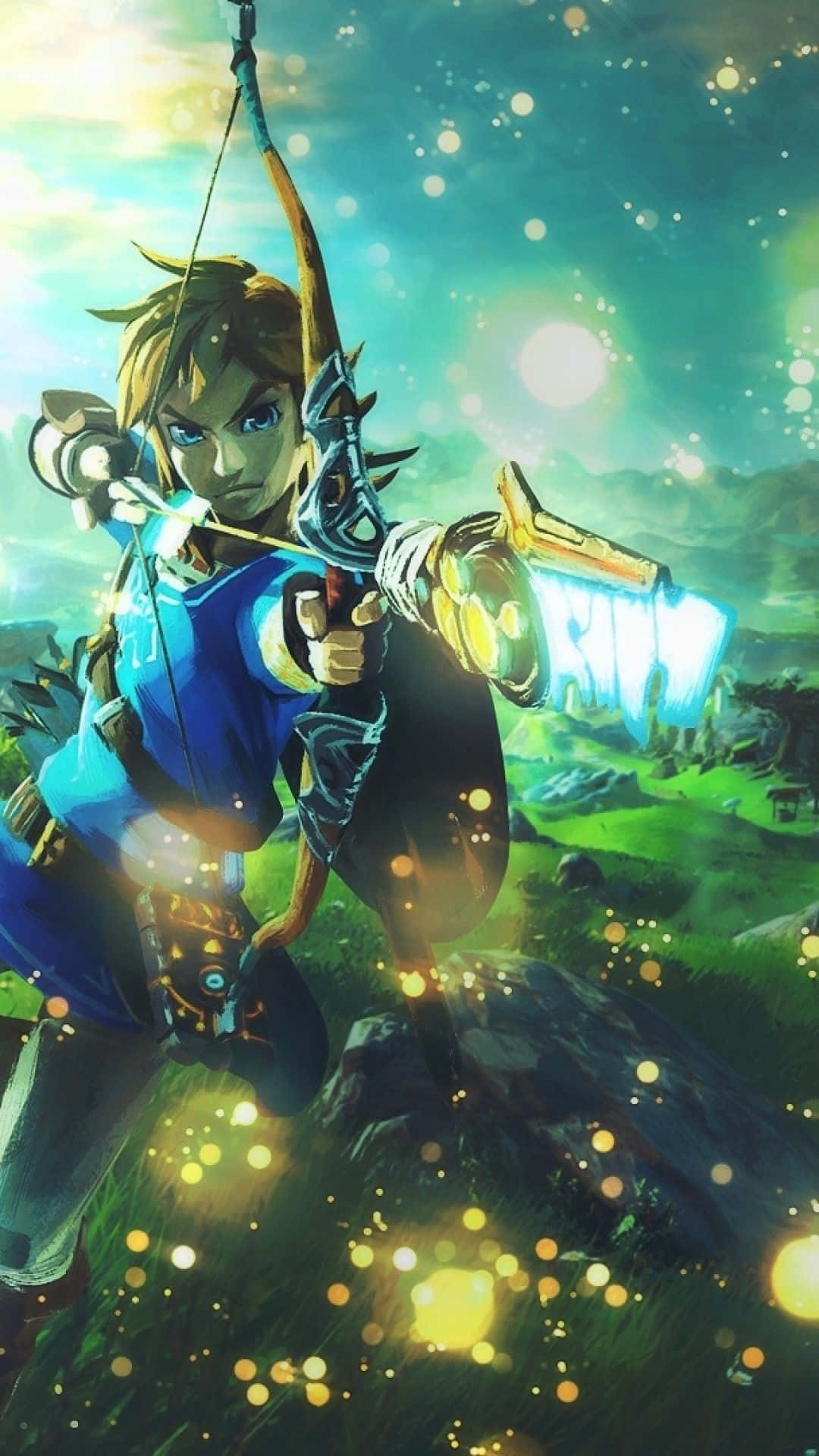 Link Zelda Botw Cung Tên Hình nền