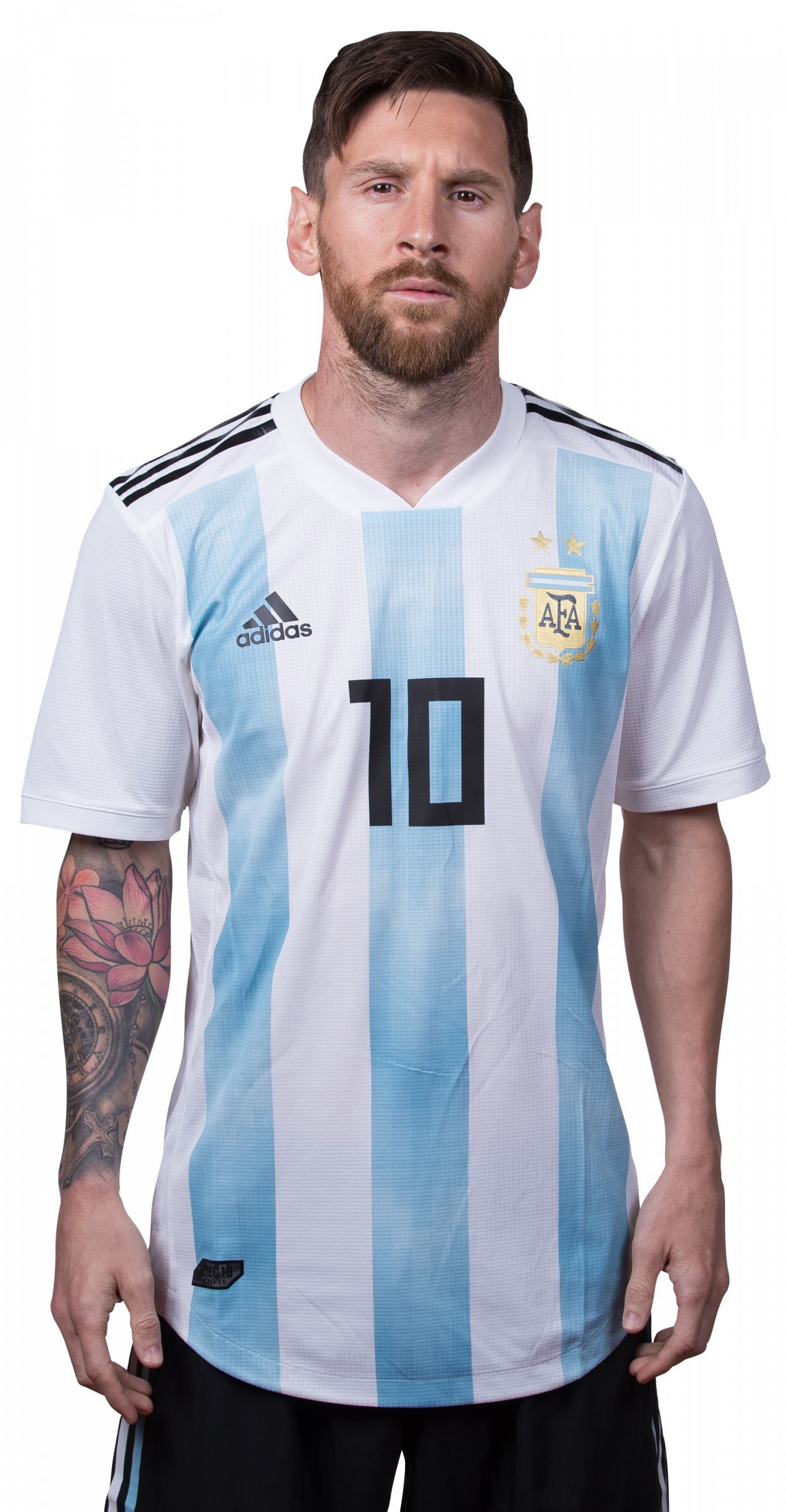 Lionel Messi chân dung áo đấu Argentina Hình nền