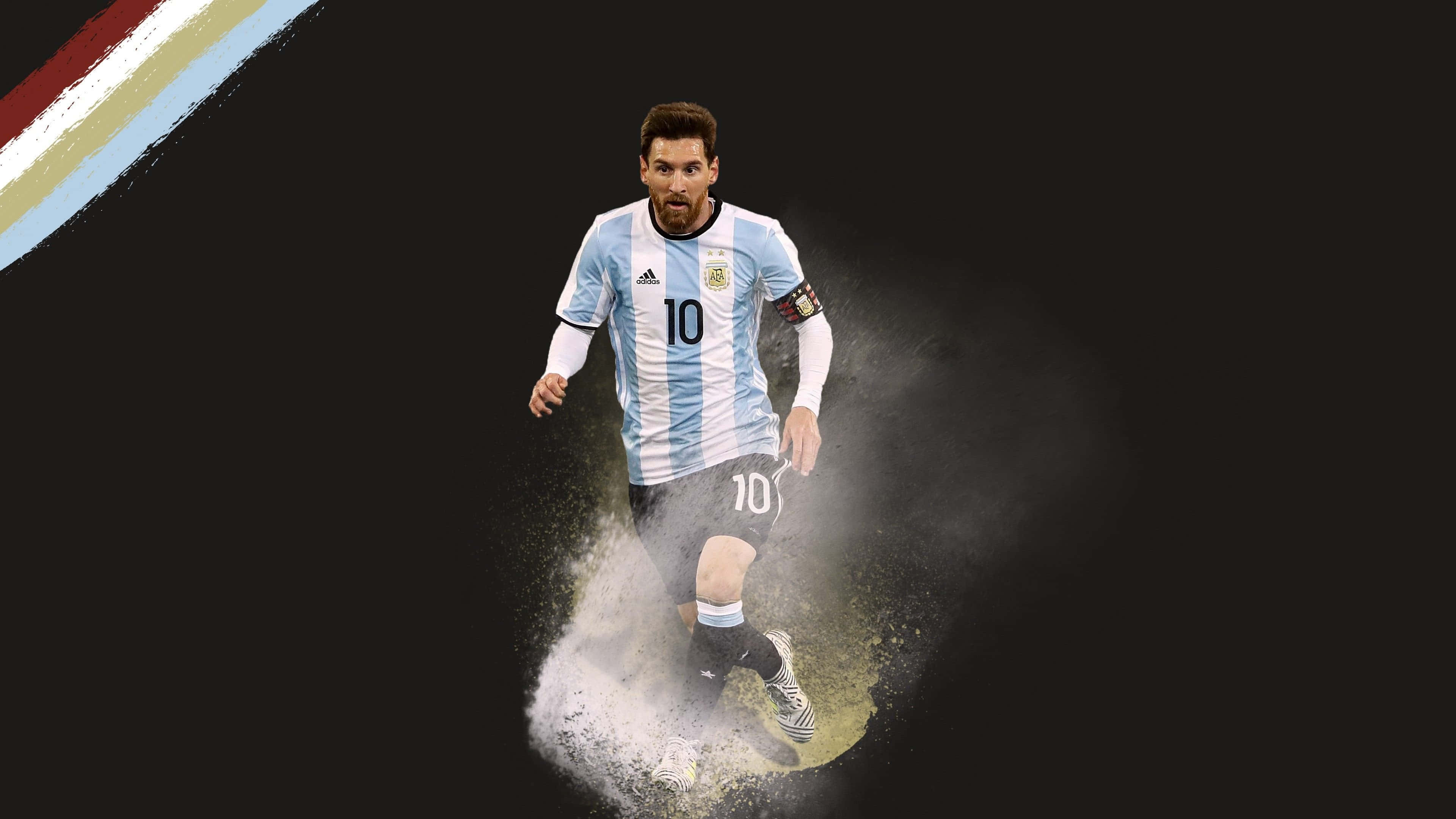 Lionel Messi chứng minh vì sao anh là cầu thủ bóng đá vĩ đại nhất mọi thời đại. Hình nền