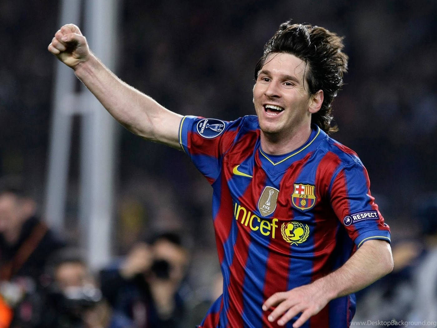 Lionel Messi dùng ngôi sao của mình cho UNICEF Hình nền