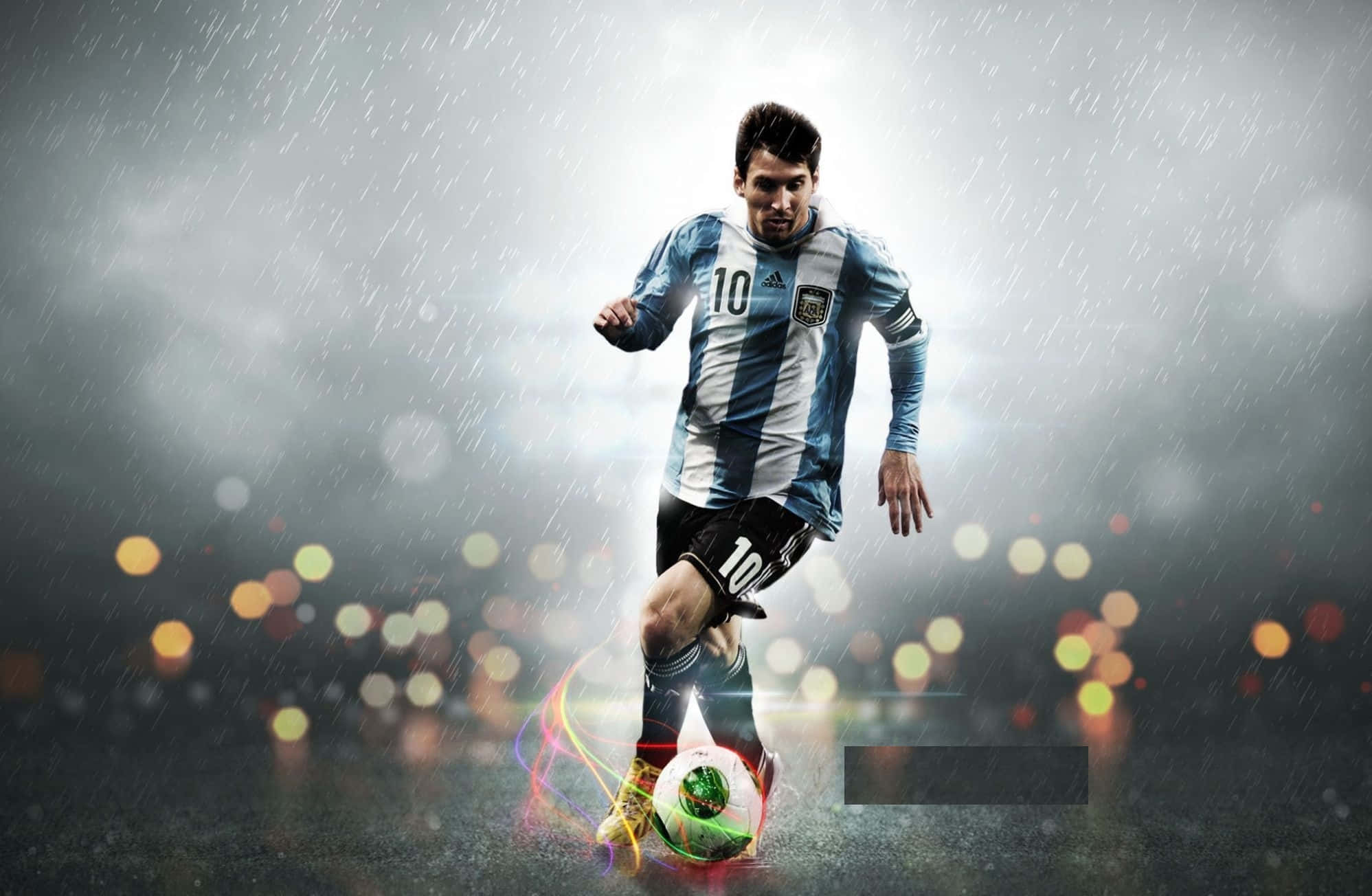 Lionel Messi Tạo Dáng Hoàn Hảo Hình nền