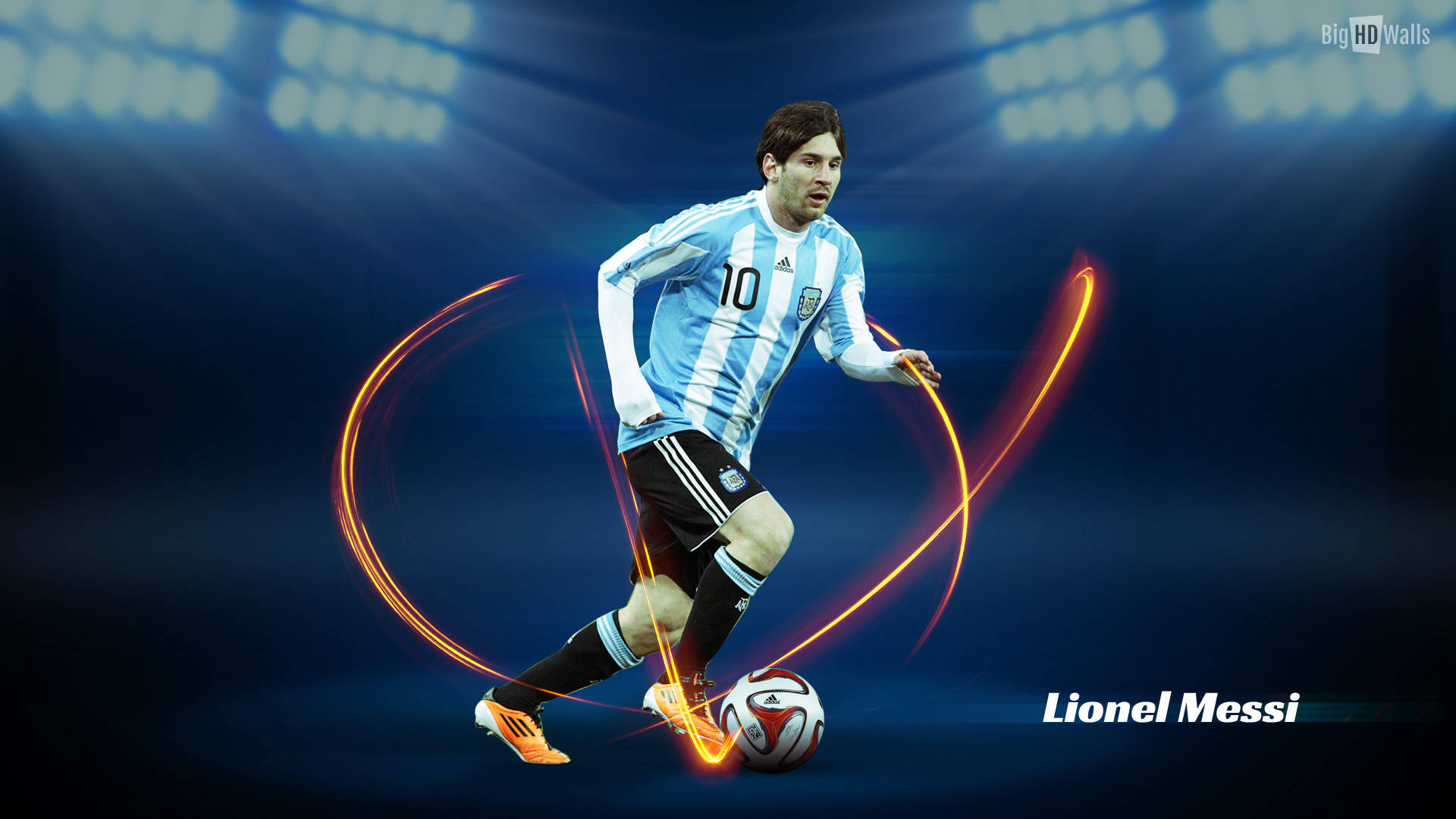 Lionel Messi trong Áo đấu AFA Hình nền