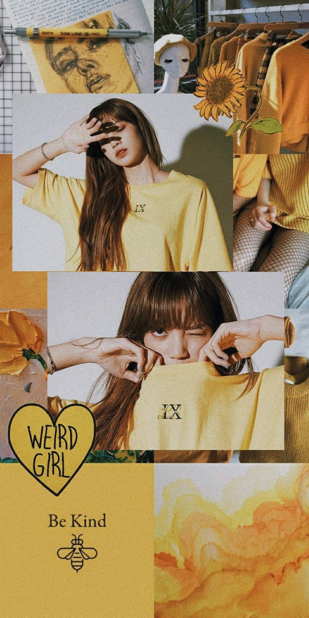 Lisa Blackpink HD Ảnh Ghép Nghệ Thuật Hình nền