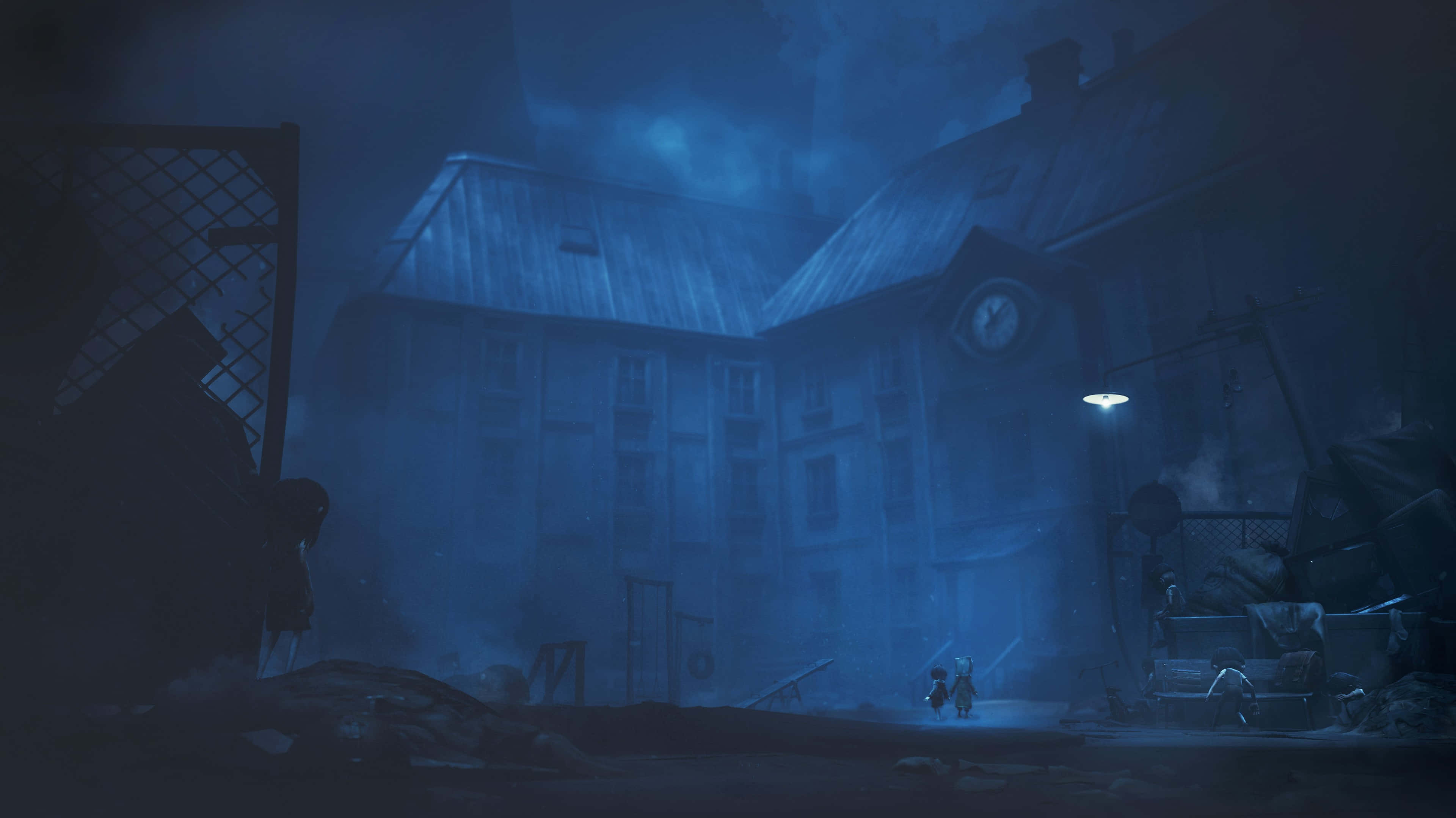 Little Nightmares 4K Tòa nhà cổ Hình nền
