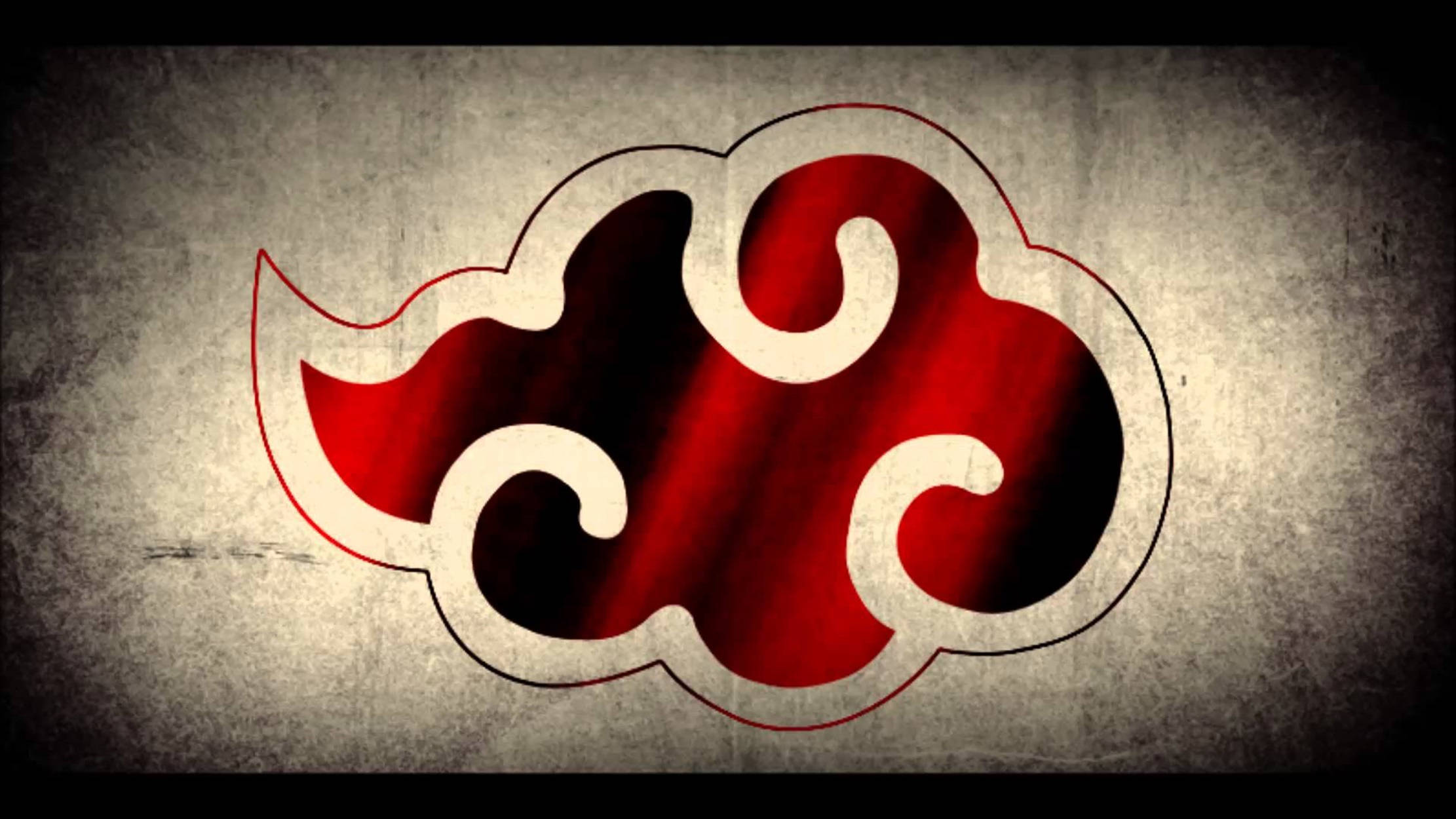 Logo Akatsuki với hai tông màu Hình nền