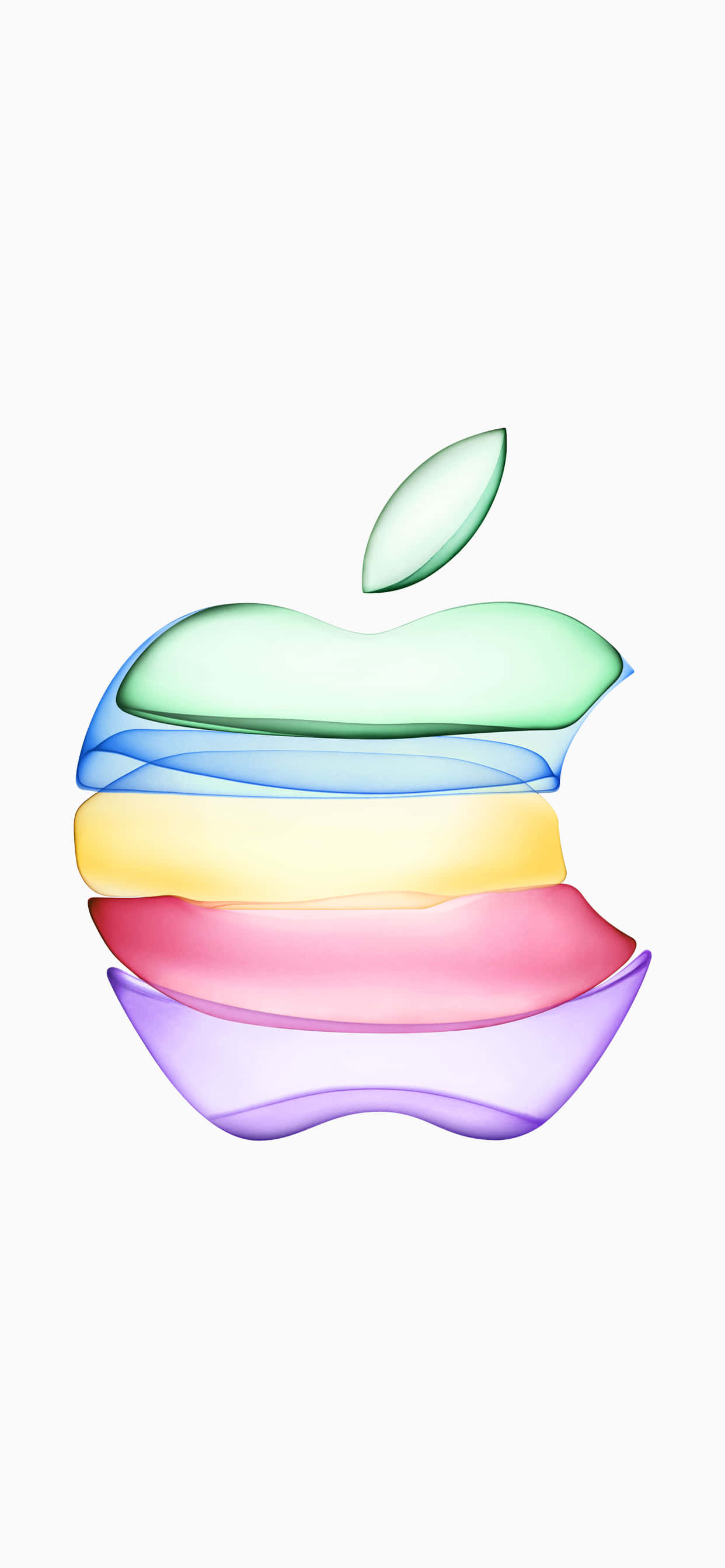 Logo Apple đầy màu sắc nền Apple iPhone Xs Max Hình nền