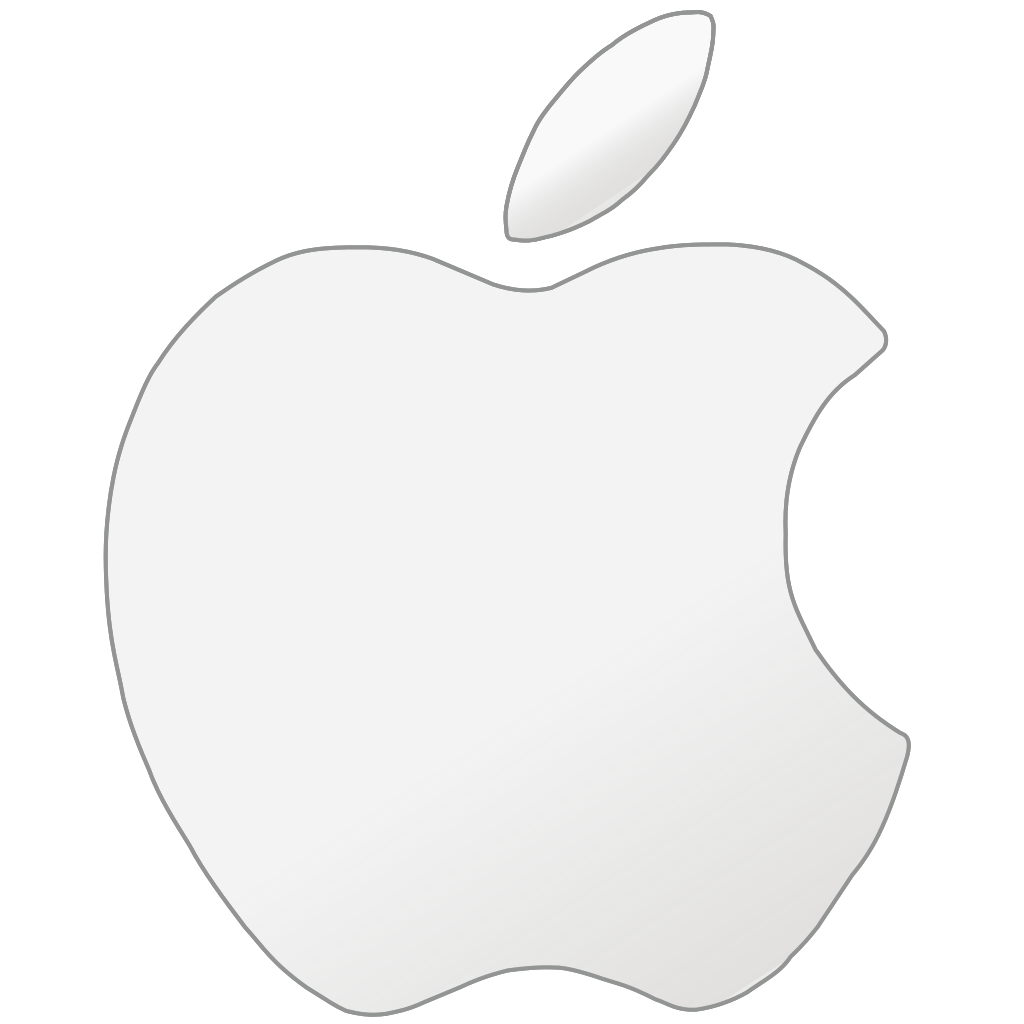 Logo Apple Bạc Trên Nền Xanh Ngọc Hình nền