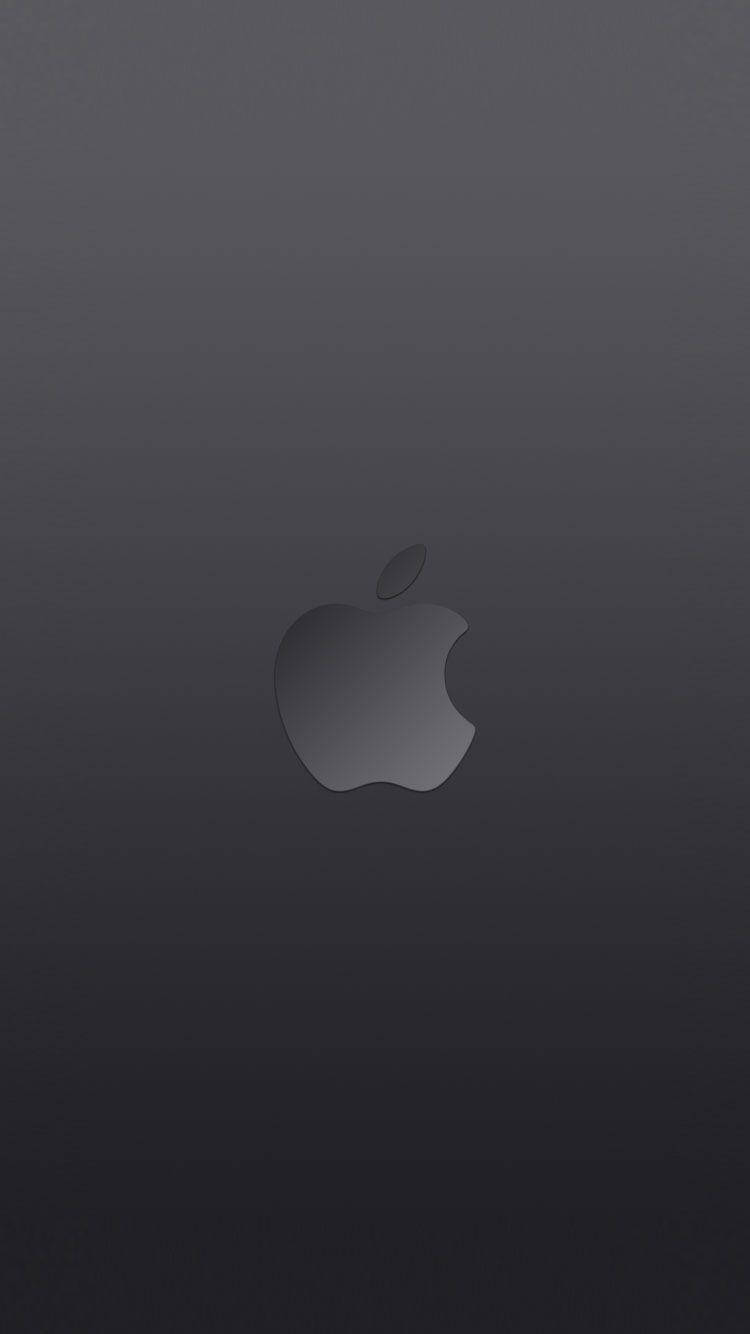 Logo Apple Đen Mờ iPhone SE Hình nền