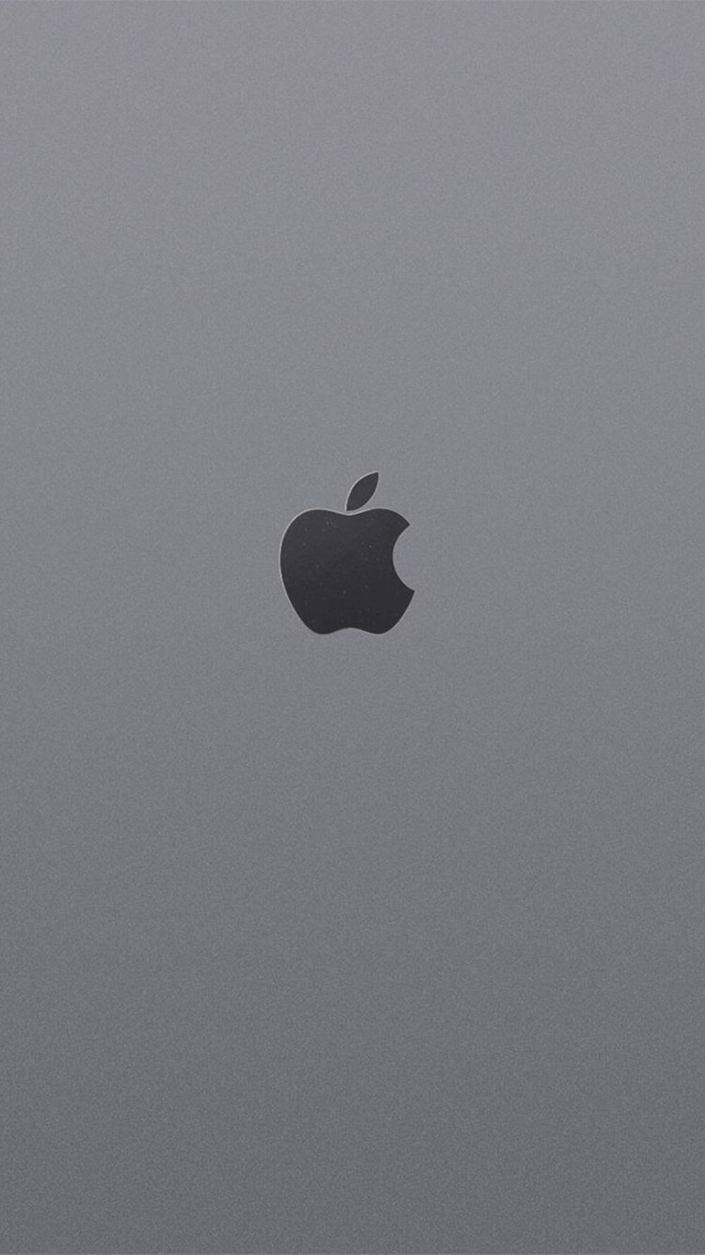 Logo Apple iPhone màu xám Hình nền
