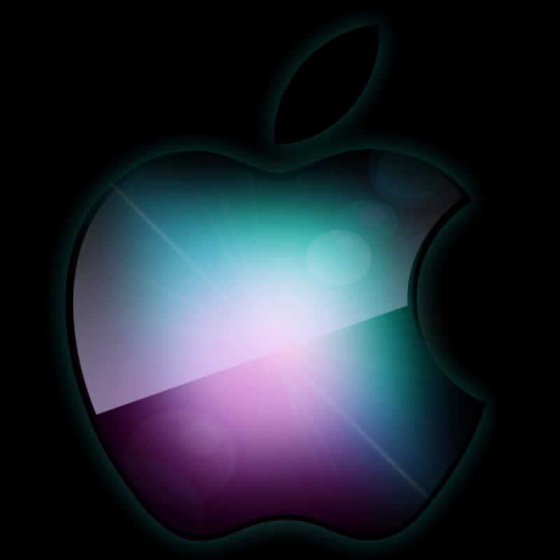 Logo Apple phát sáng Hình nền