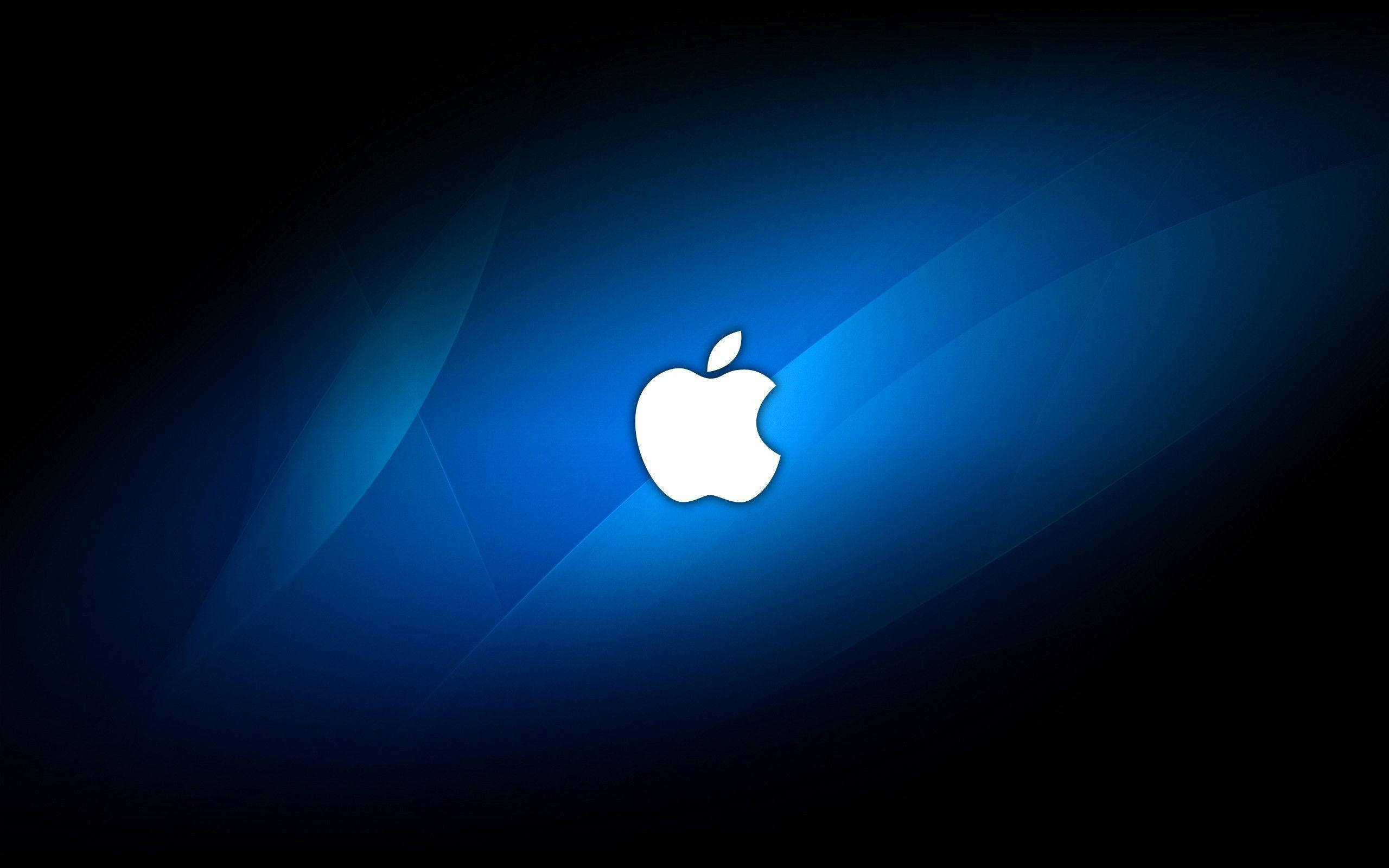 Logo Apple trắng 4K Hình nền