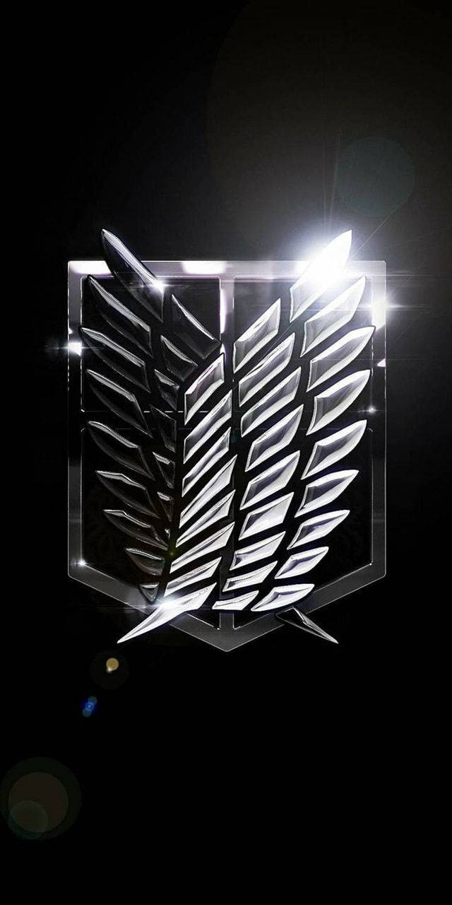 Logo Biểu Tượng Trinh Sát Đoàn Attack On Titan Hình nền