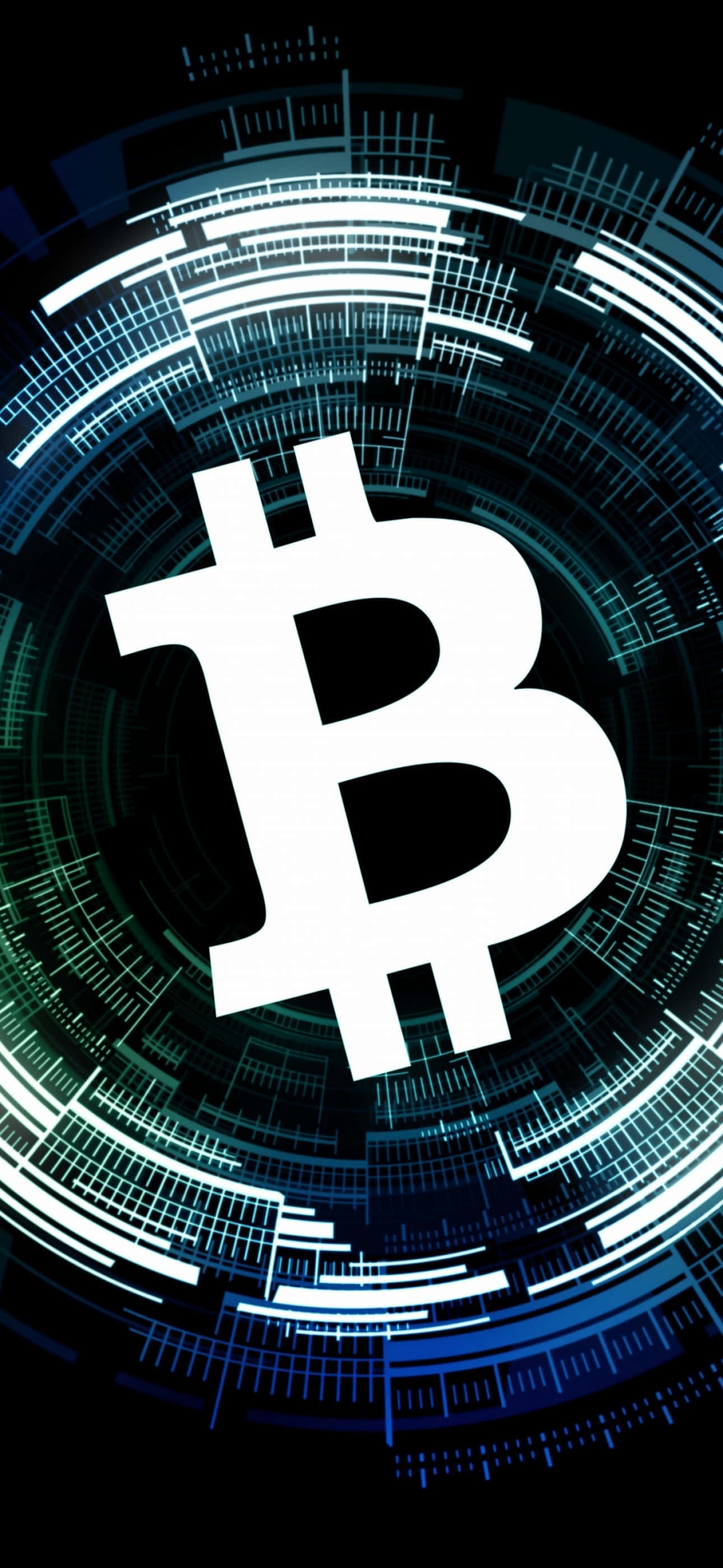 logo bitcoin trên nền đen Hình nền