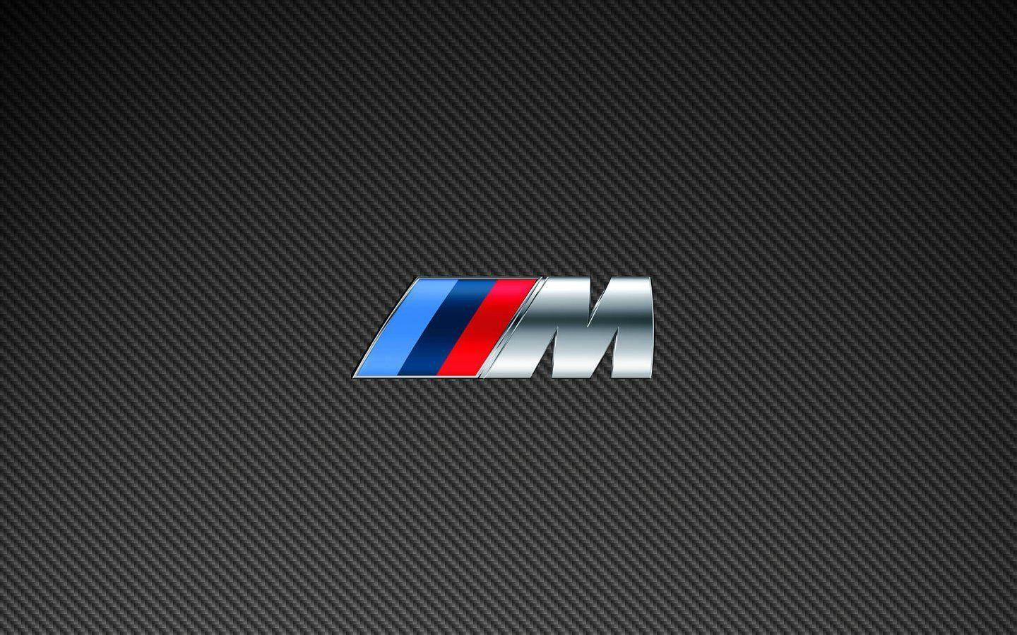Logo BMW M màu xám trên nền hoa văn Hình nền