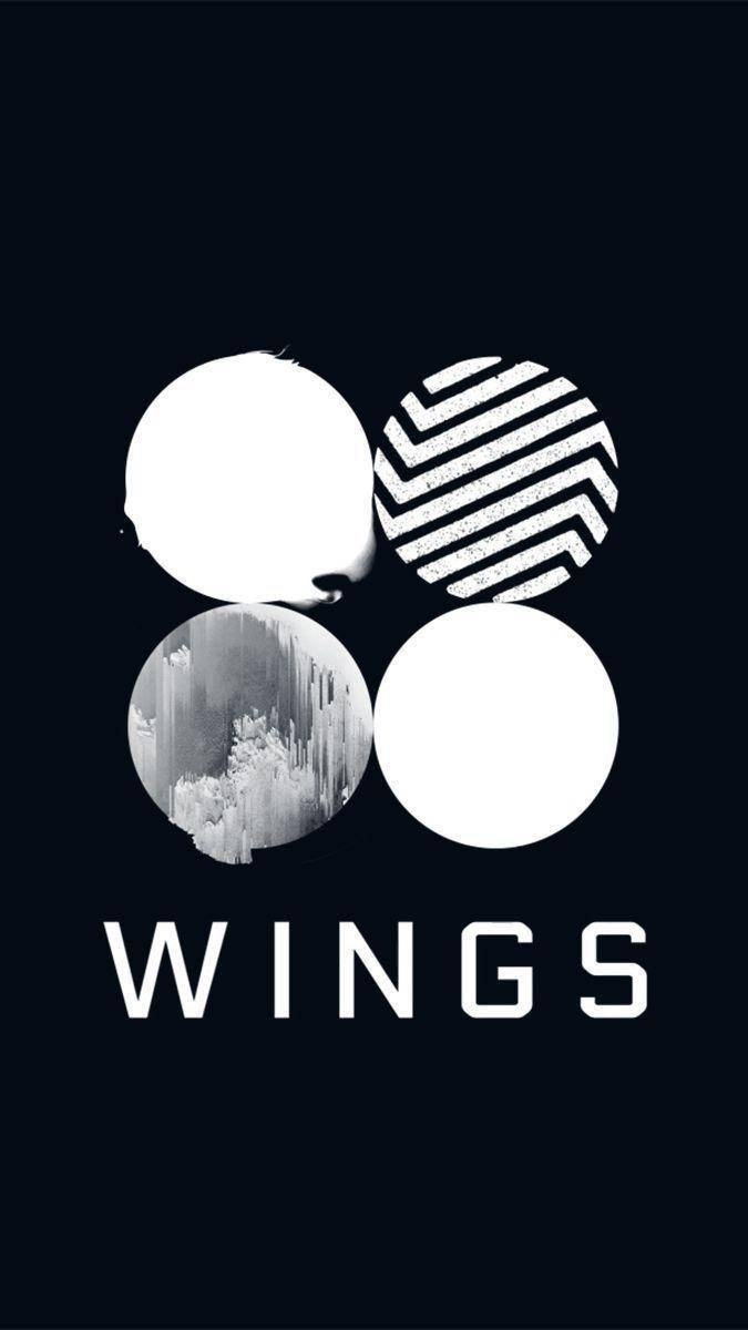 Logo BTS Wings Hình nền