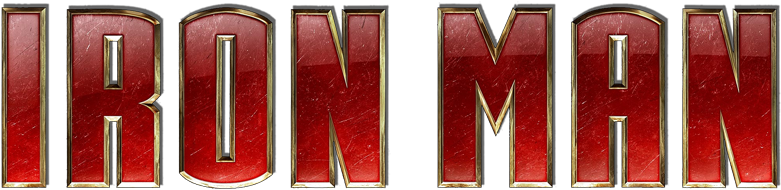 Logo chữ Iron Man Hình nền