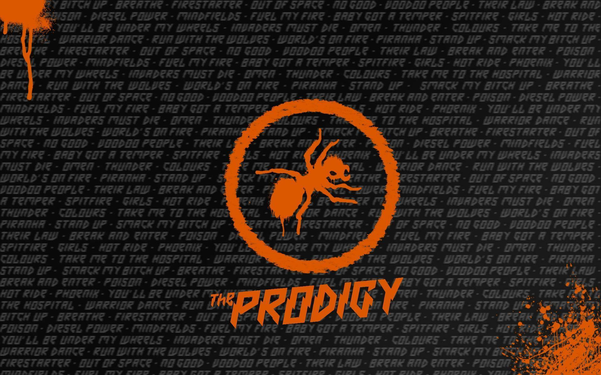 Logo của ban nhạc The Prodigy Hình nền