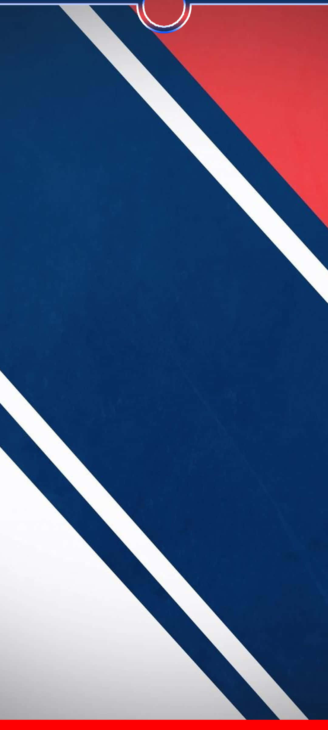 logo của đội New York Rangers được hiển thị trên nền xanh dương và đỏ Hình nền