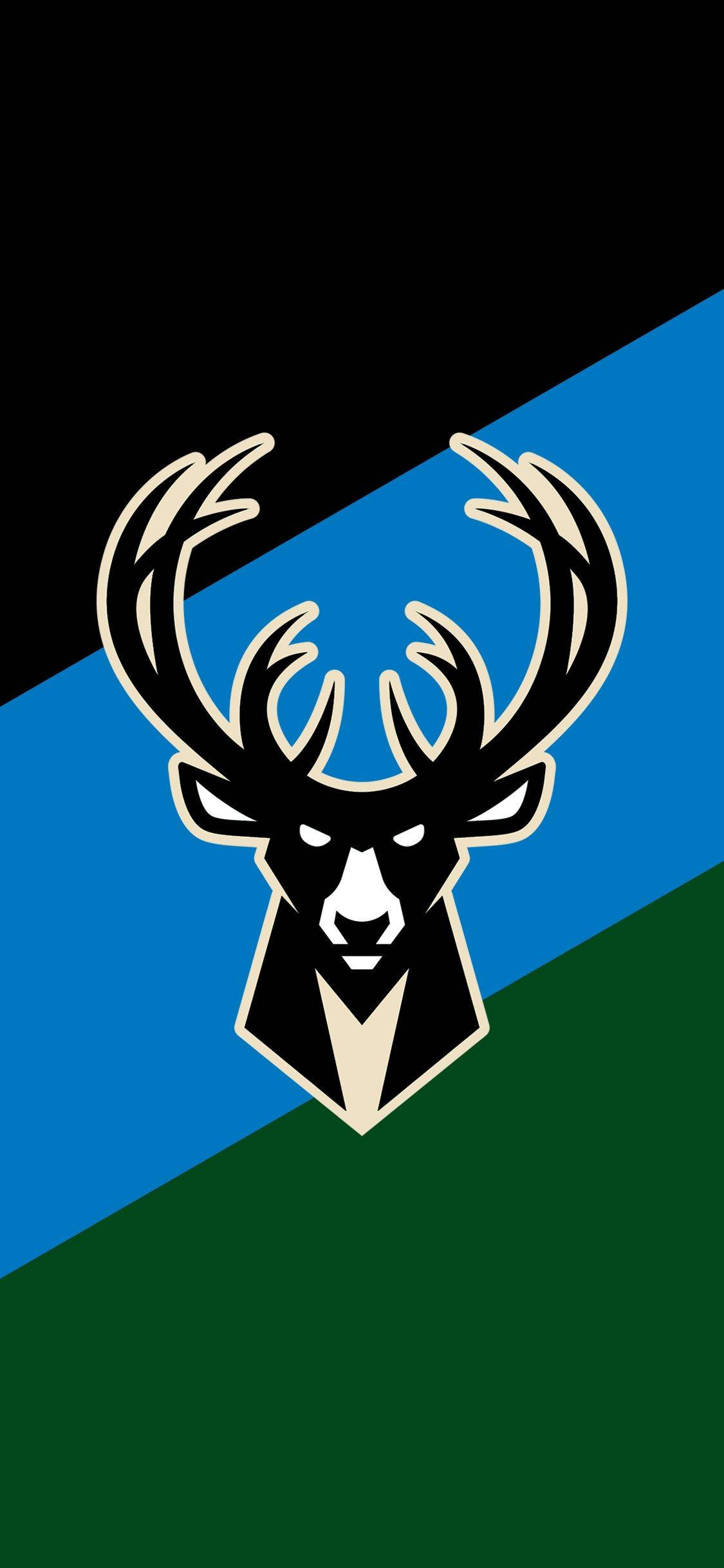 Logo đen Milwaukee Bucks Hình nền