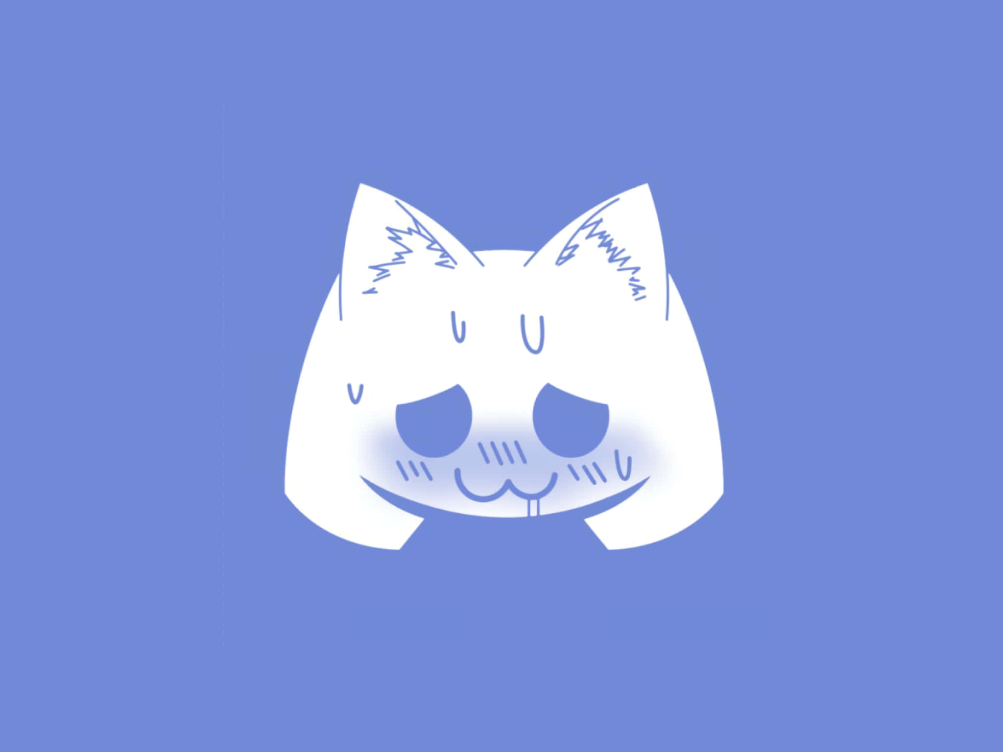 Logo Discord Như Mèo Anime Hình nền