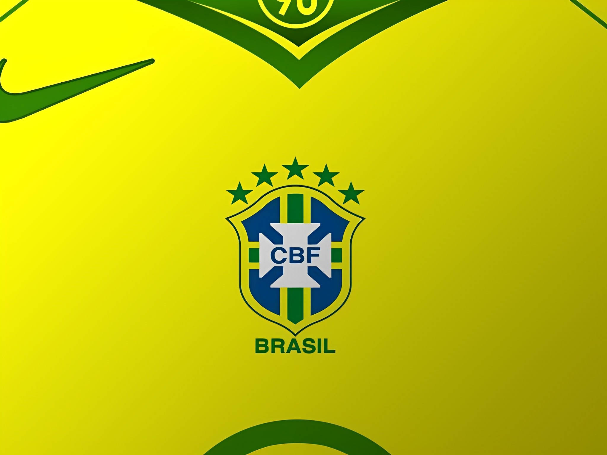 Logo Đội tuyển Bóng đá Quốc gia Brazil CBF Hình nền