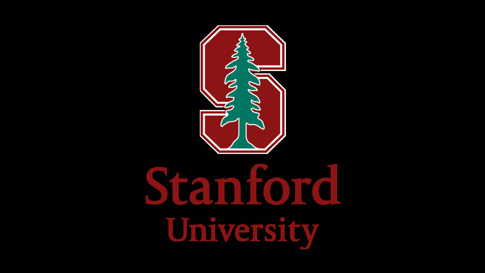 Logo Đơn Giản Của Đại Học Stanford Trên Nền Trắng Hình nền