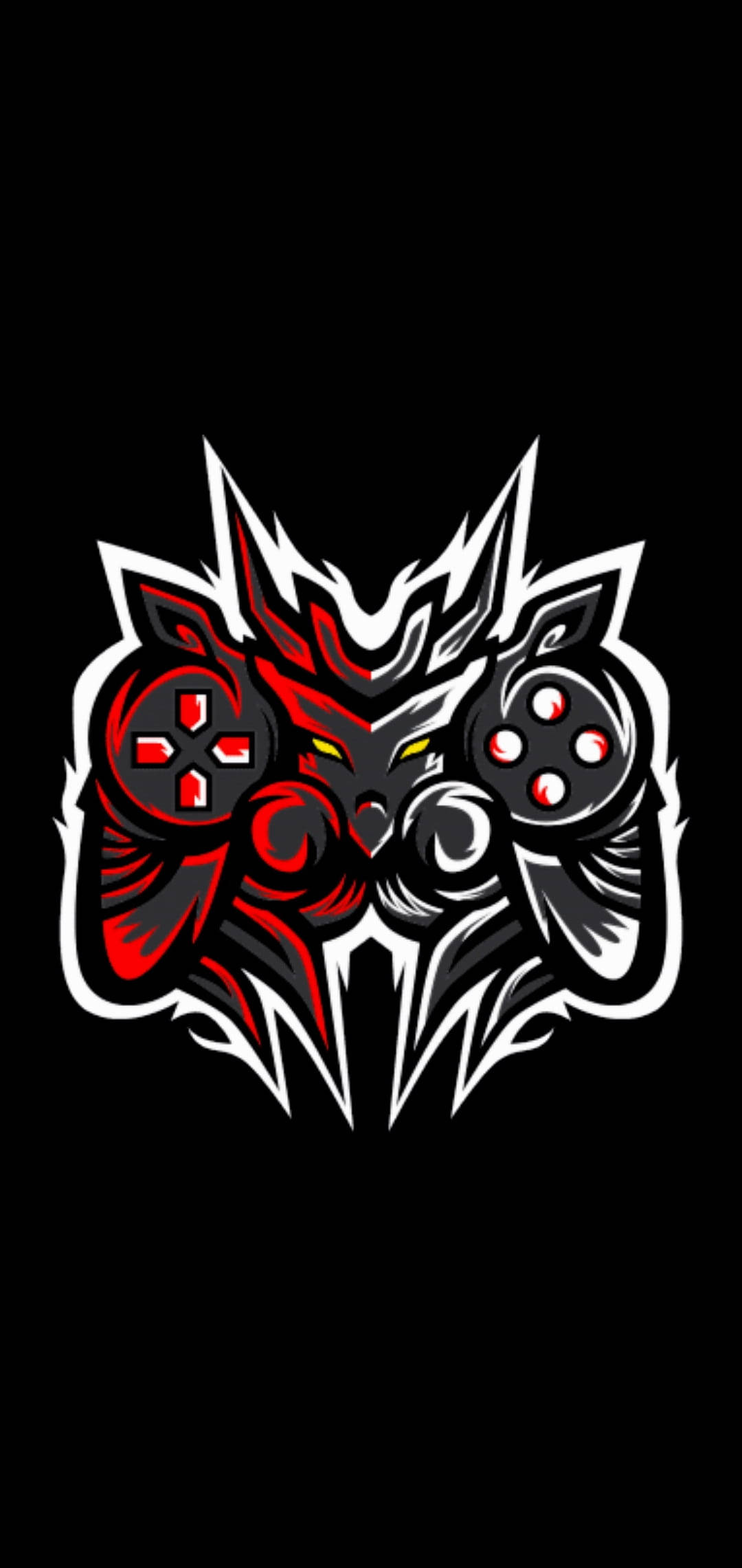 Logo game tay cầm trừu tượng HD Hình nền
