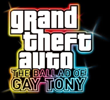 Logo GTA The Ballad of Gay Tony Hình nền