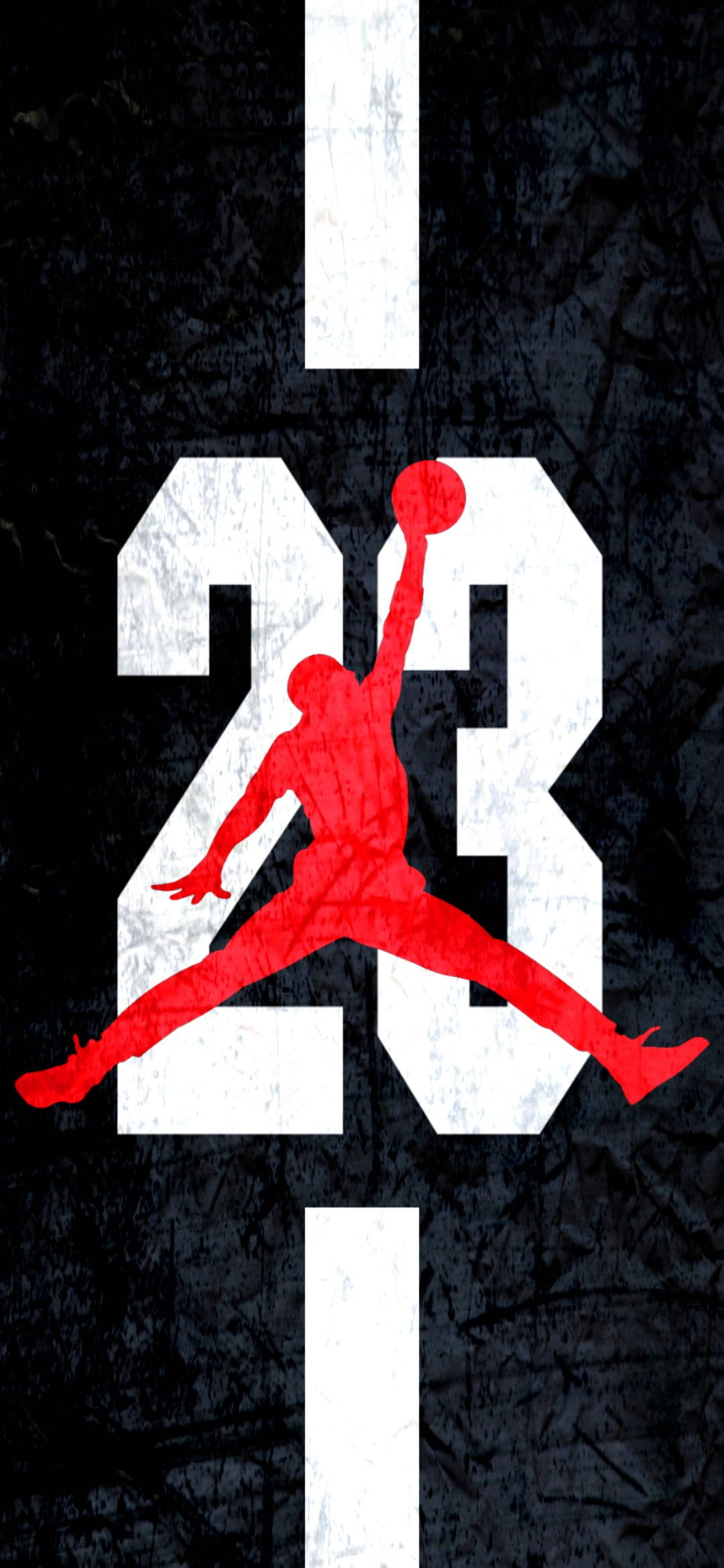 Logo Jordan Màu Đỏ Đặc Trưng Hình nền