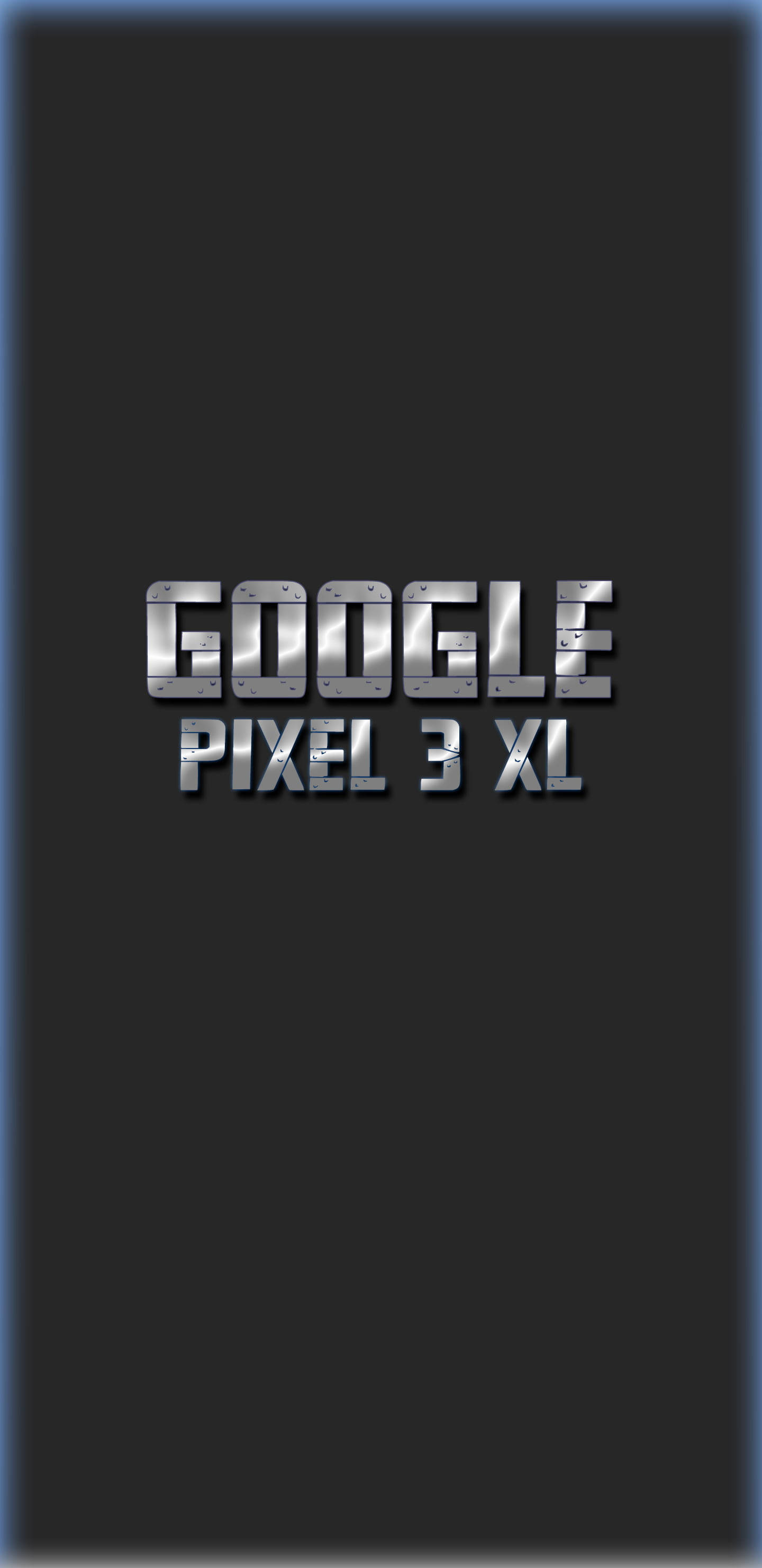 Logo kim loại Pixel 3 XL Hình nền