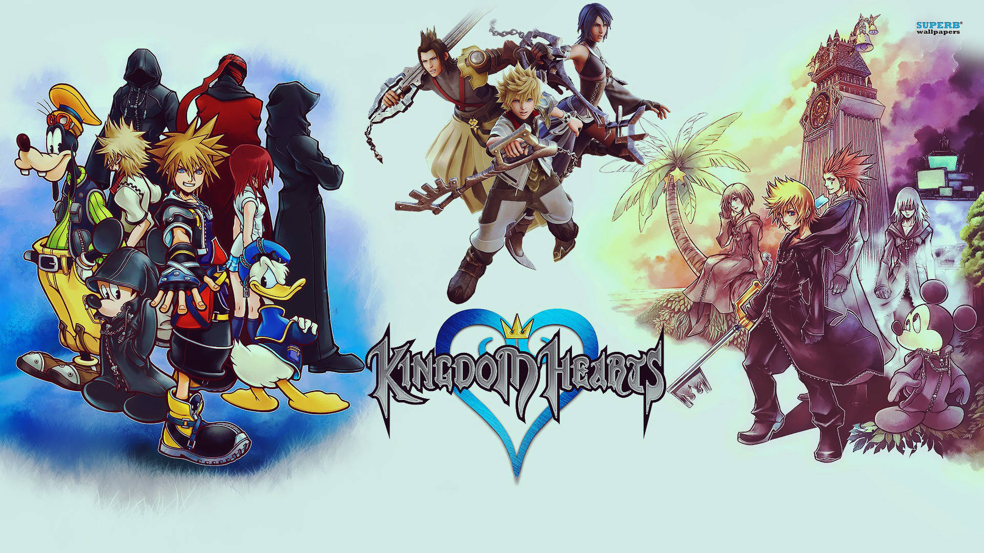 Logo Kingdom Hearts ấn tượng