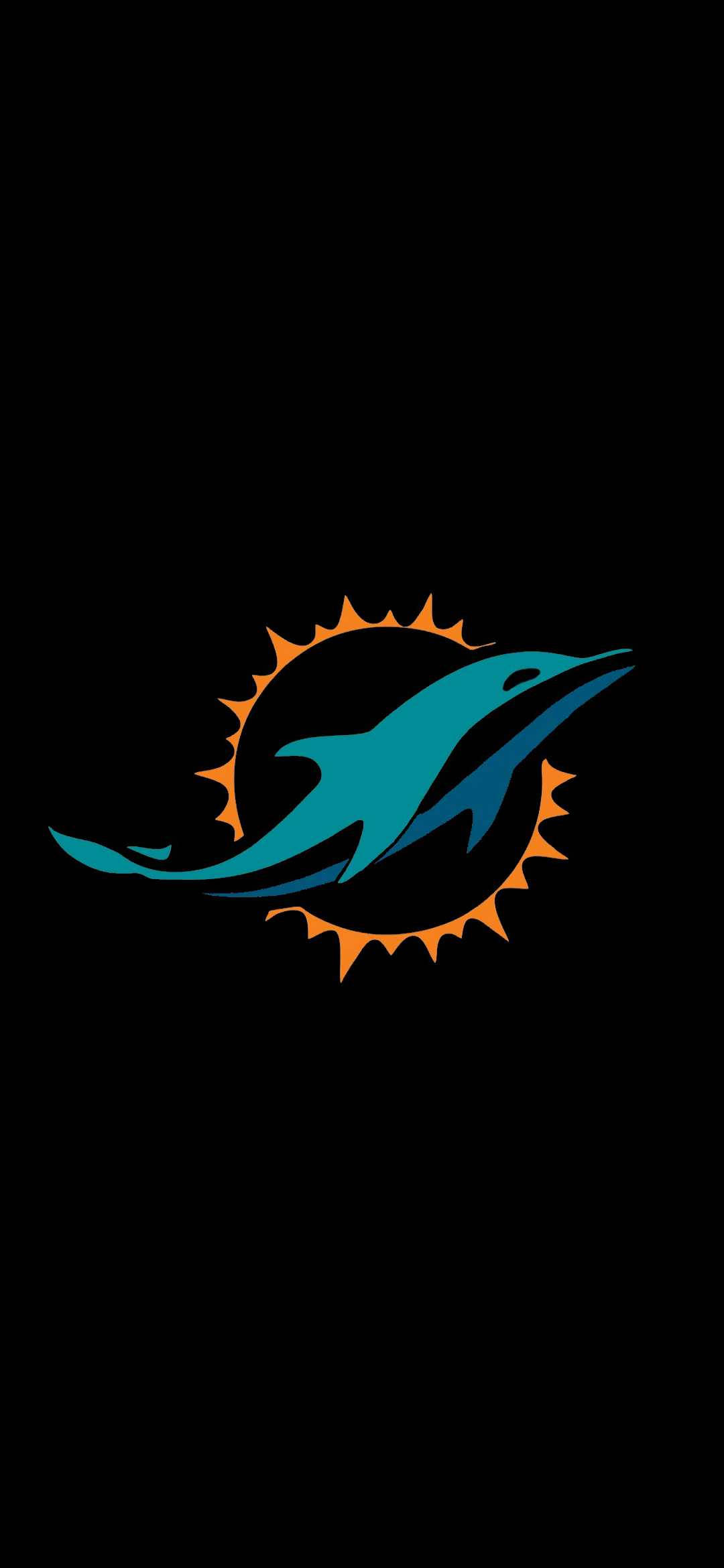 logo miami dolphins trên nền đen Hình nền