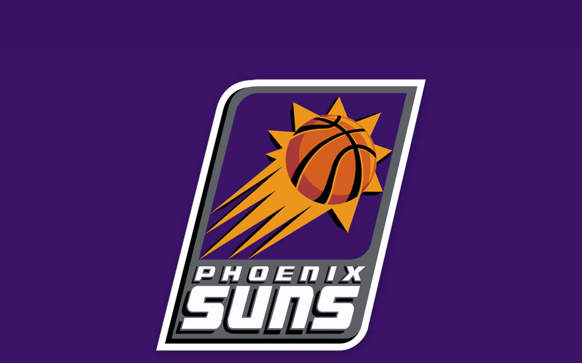Logo NBA Phoenix Suns Màu Tím Hình nền
