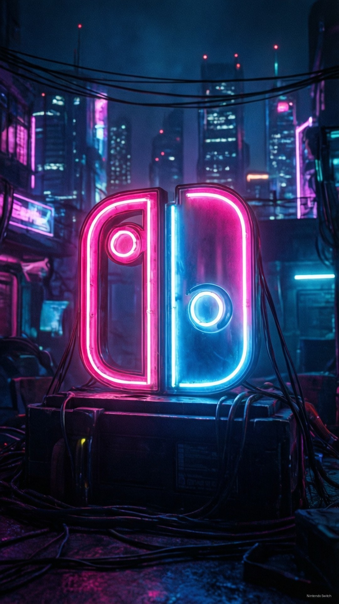 Logo Neon Switch Hình nền