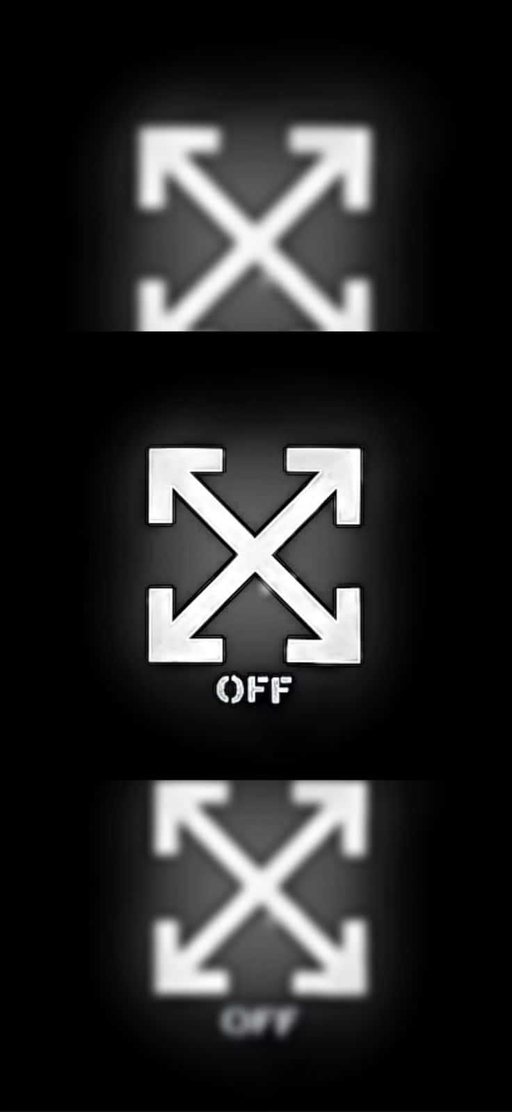 Logo Off White Gọn gàng iPhone Hình nền