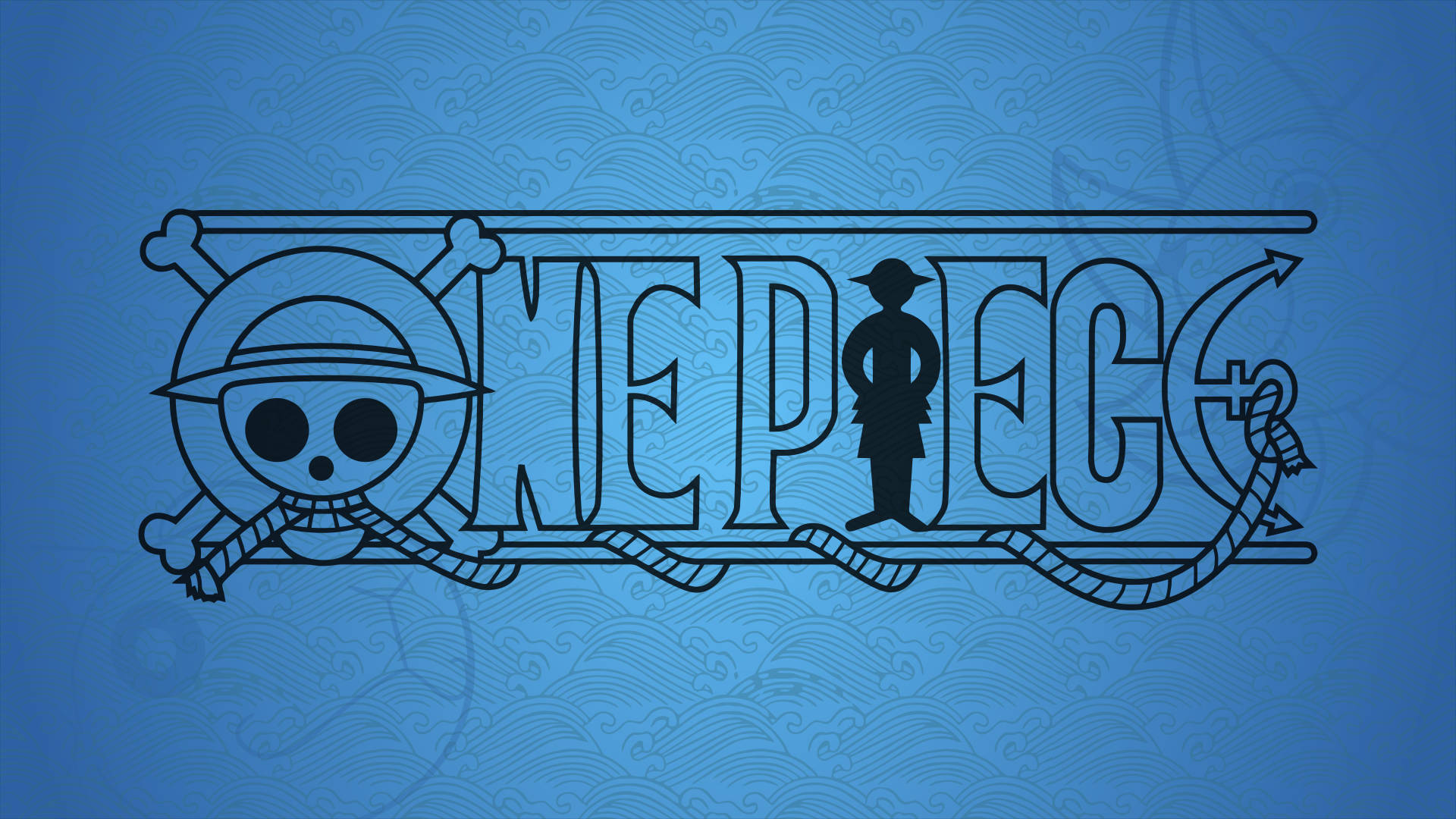 Logo One Piece 4K Hình nền