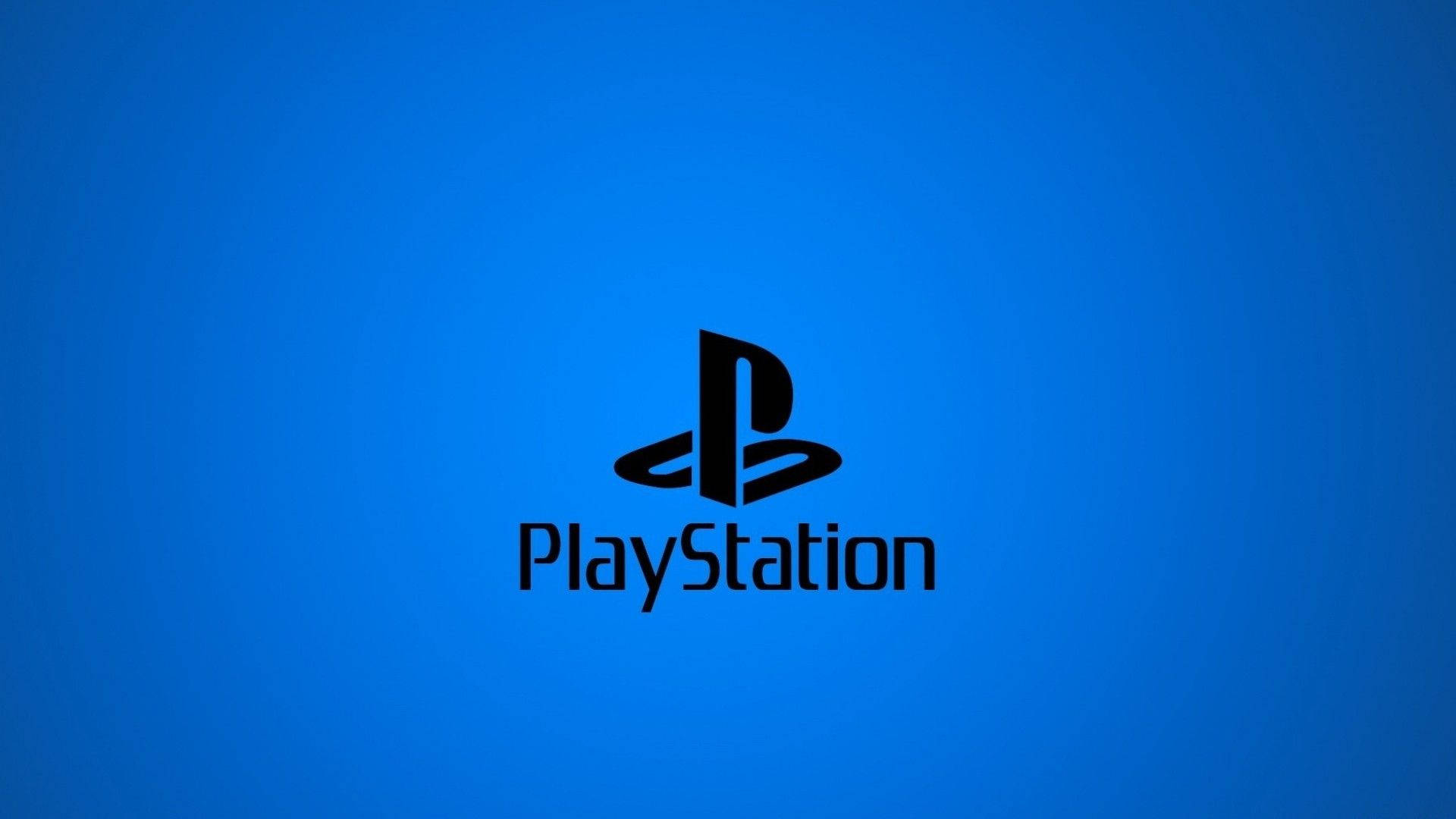 Logo PS4 màu xanh neon Hình nền