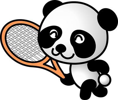 Logo quần vợt Gấu trúc Hình nền