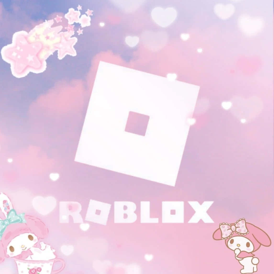 Logo Roblox Kawaii Thẩm Mỹ Hình nền