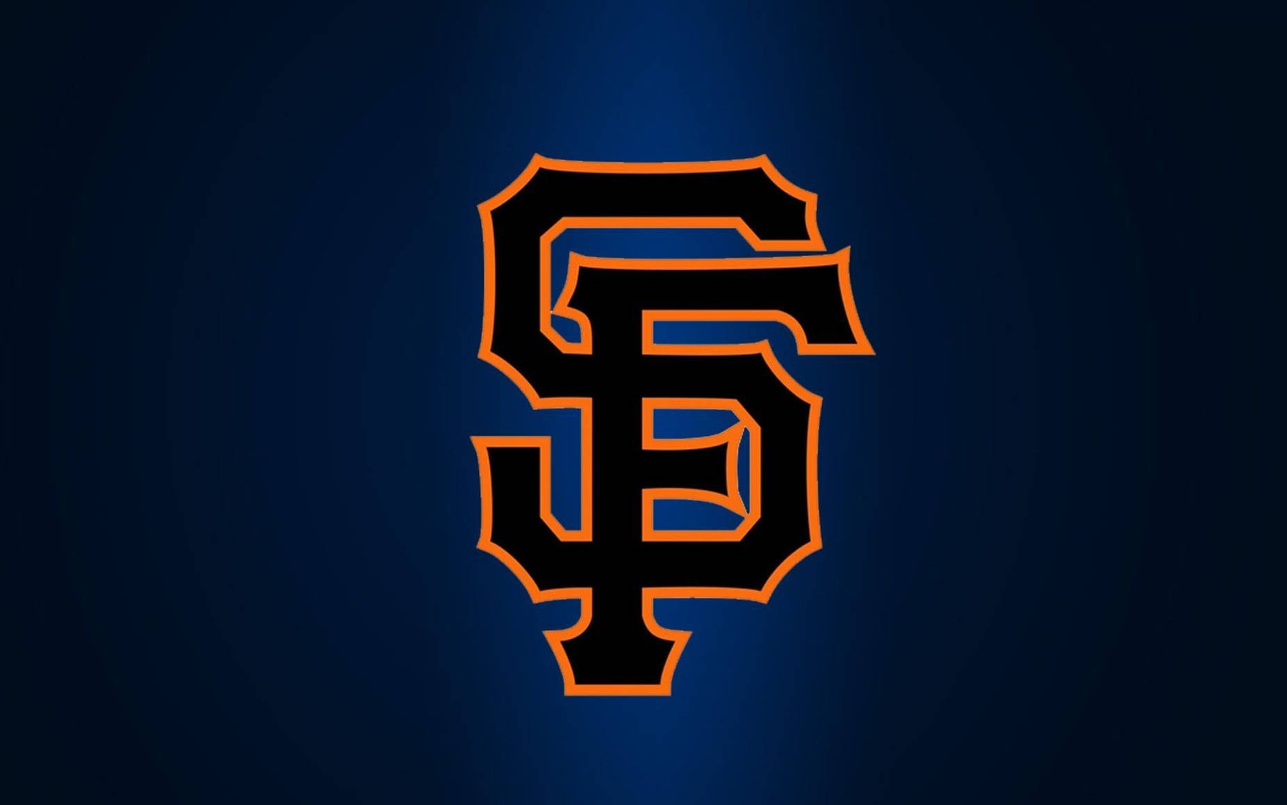 Logo San Francisco Giants Xanh Đen Hình nền