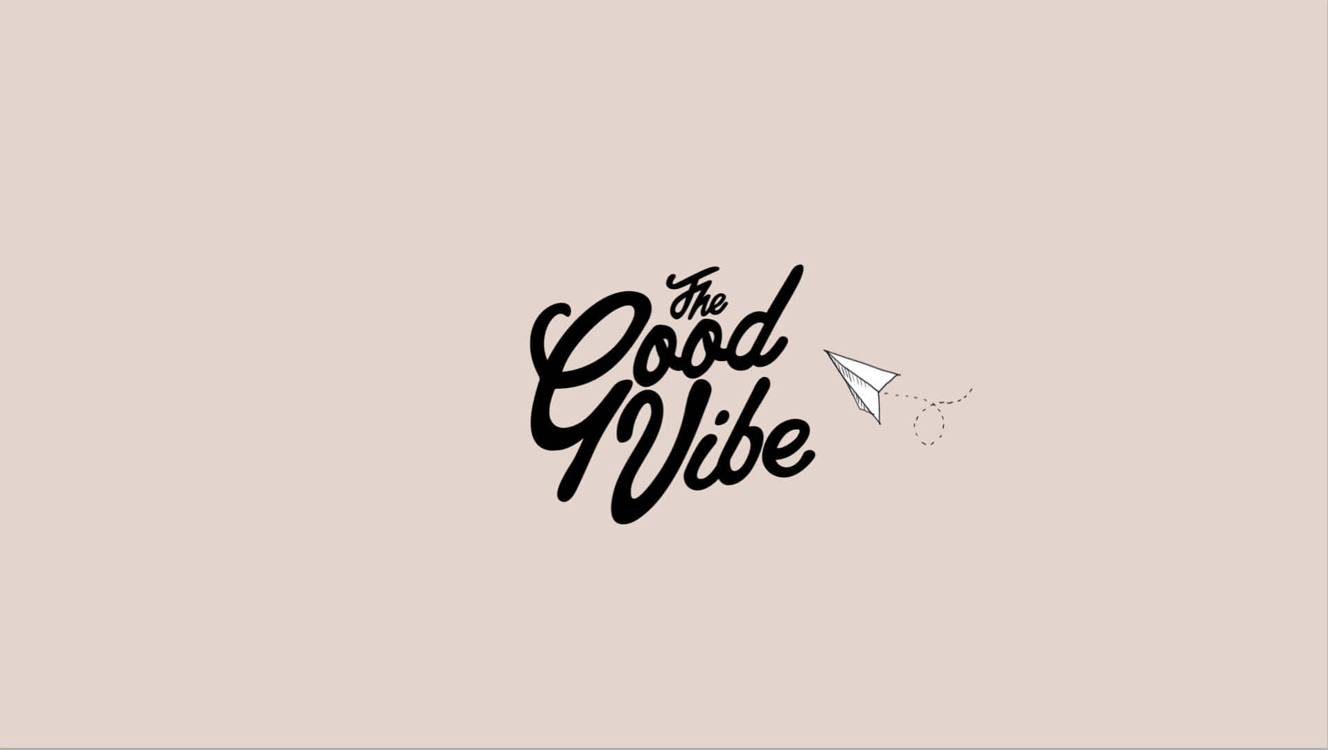 Logo The Good Vibe Hình nền
