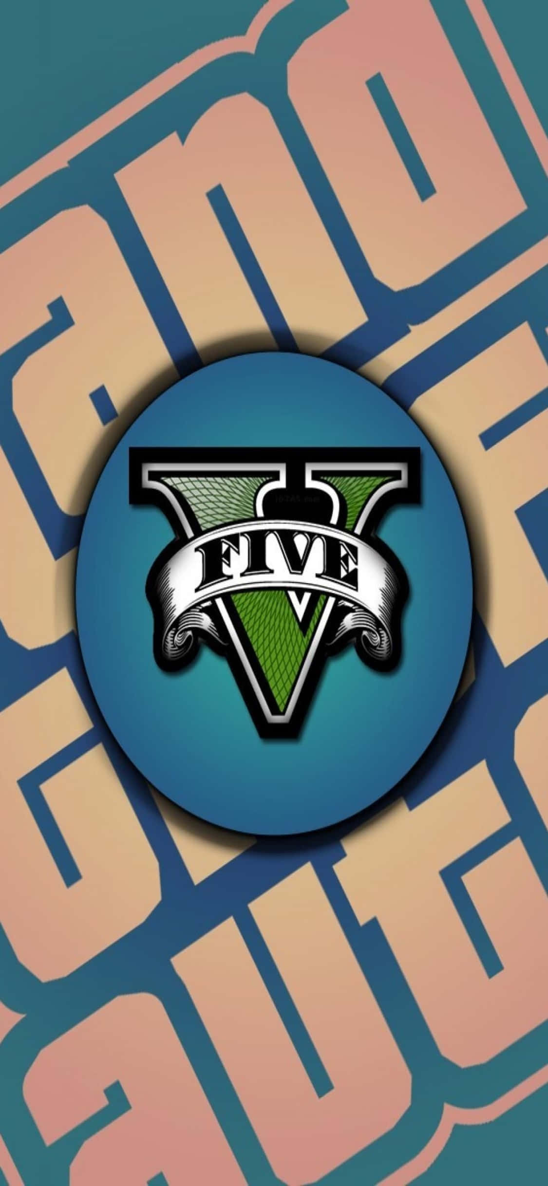 Logo Trên Nền iPhone X Grand Theft Auto V Hình nền