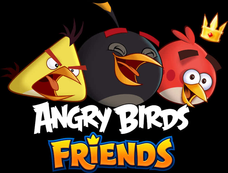 Logo trò chơi Angry Birds Friends Hình nền