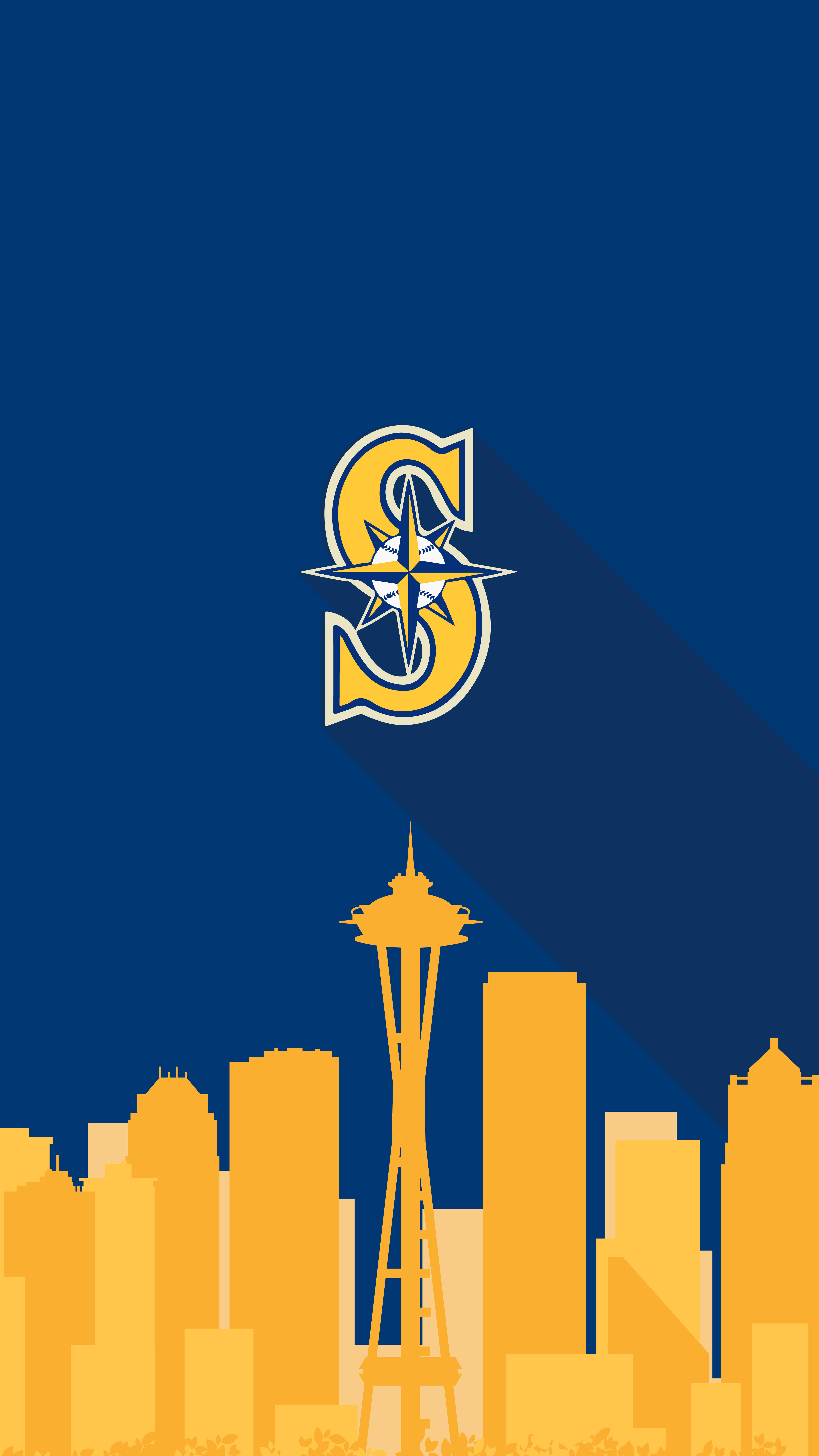 Logo Vector Nghệ thuật của Seattle Mariners Hình nền