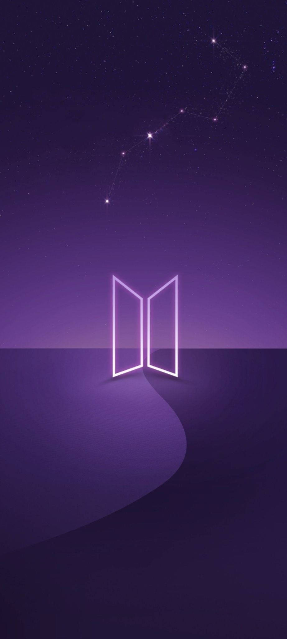 Logo Violet BTS Hình nền