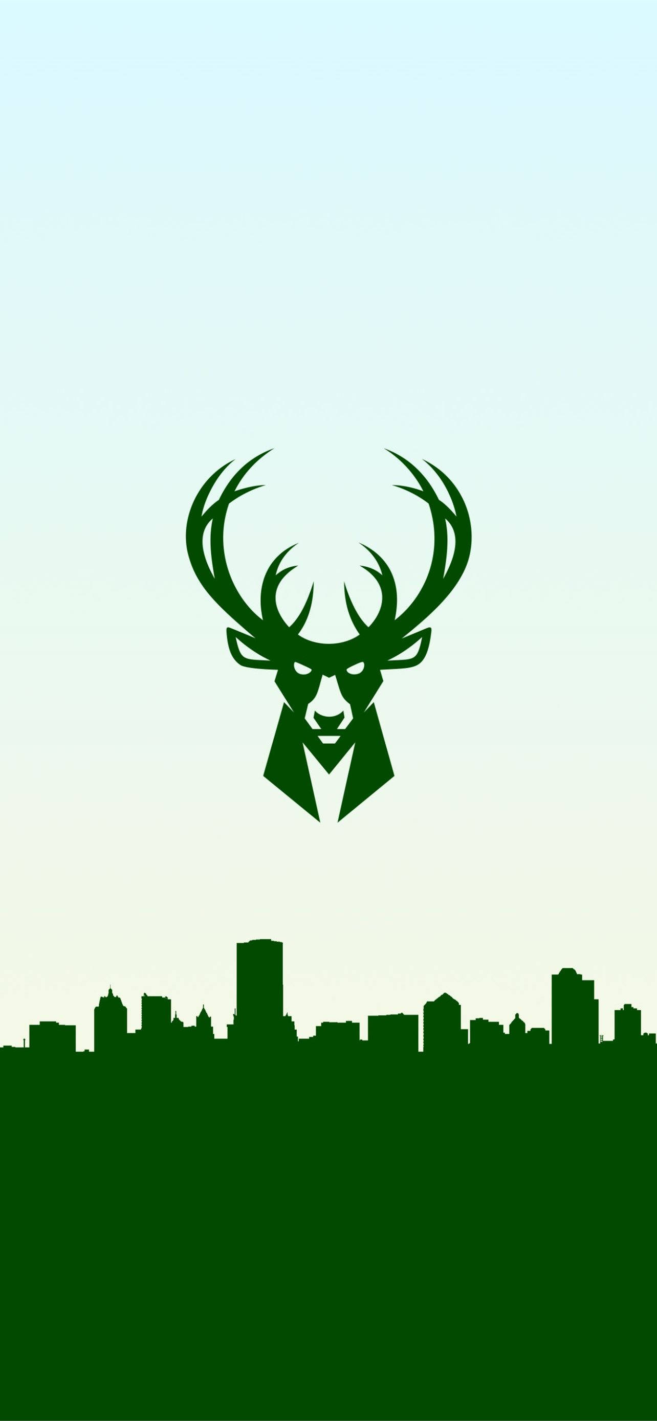 Logo Xanh Lá Cây Milwaukee Bucks Hình nền
