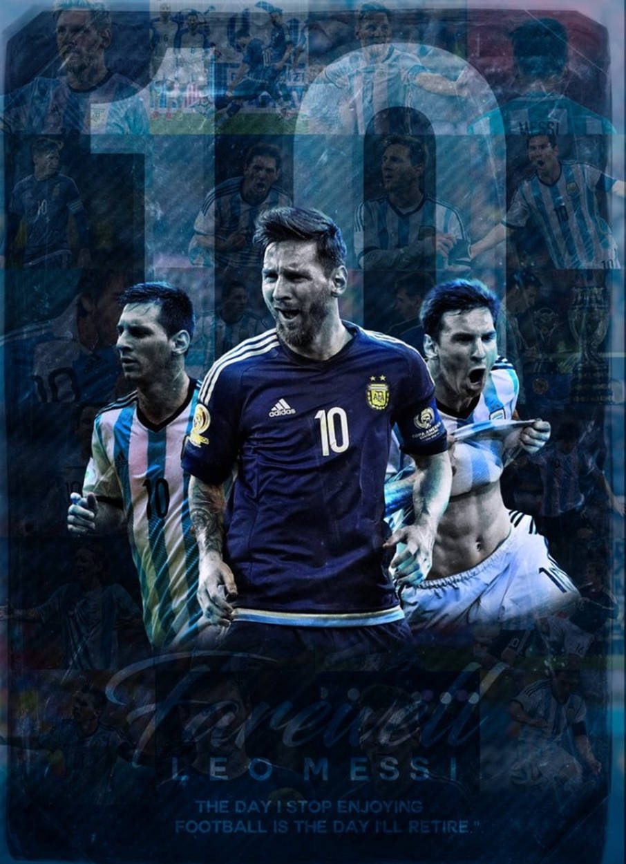 Lời từ biệt của Lionel Messi với đội tuyển Argentina Hình nền