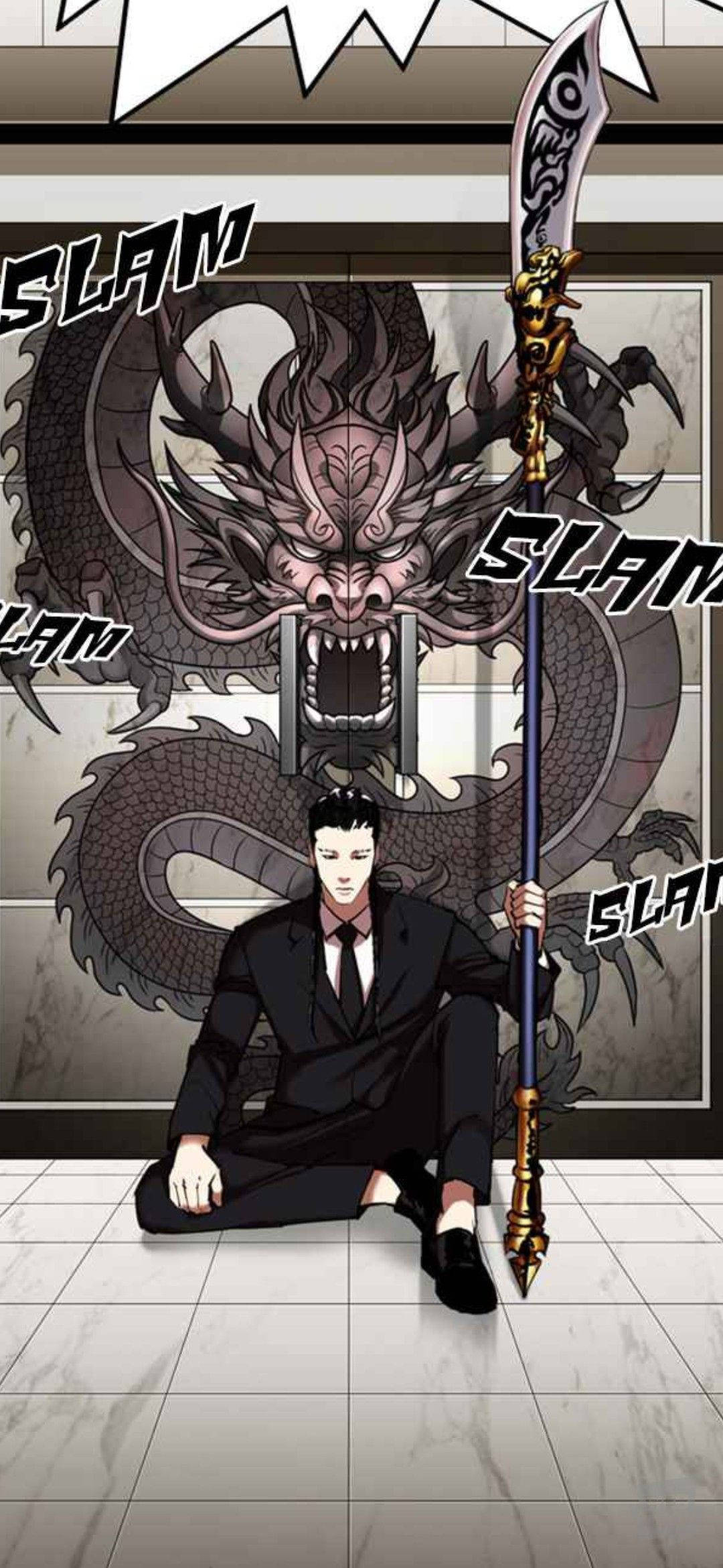 Lookism Xiaolong với vũ khí Hình nền