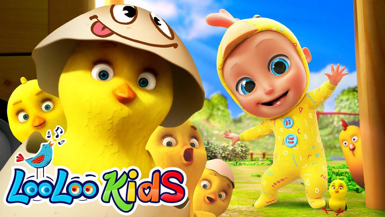 Looloo Kids Những Chú Gà Con Hình nền