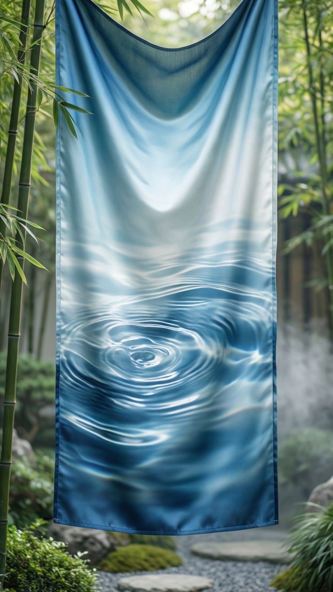 Lụa Gợn Sóng Nước Hình nền
